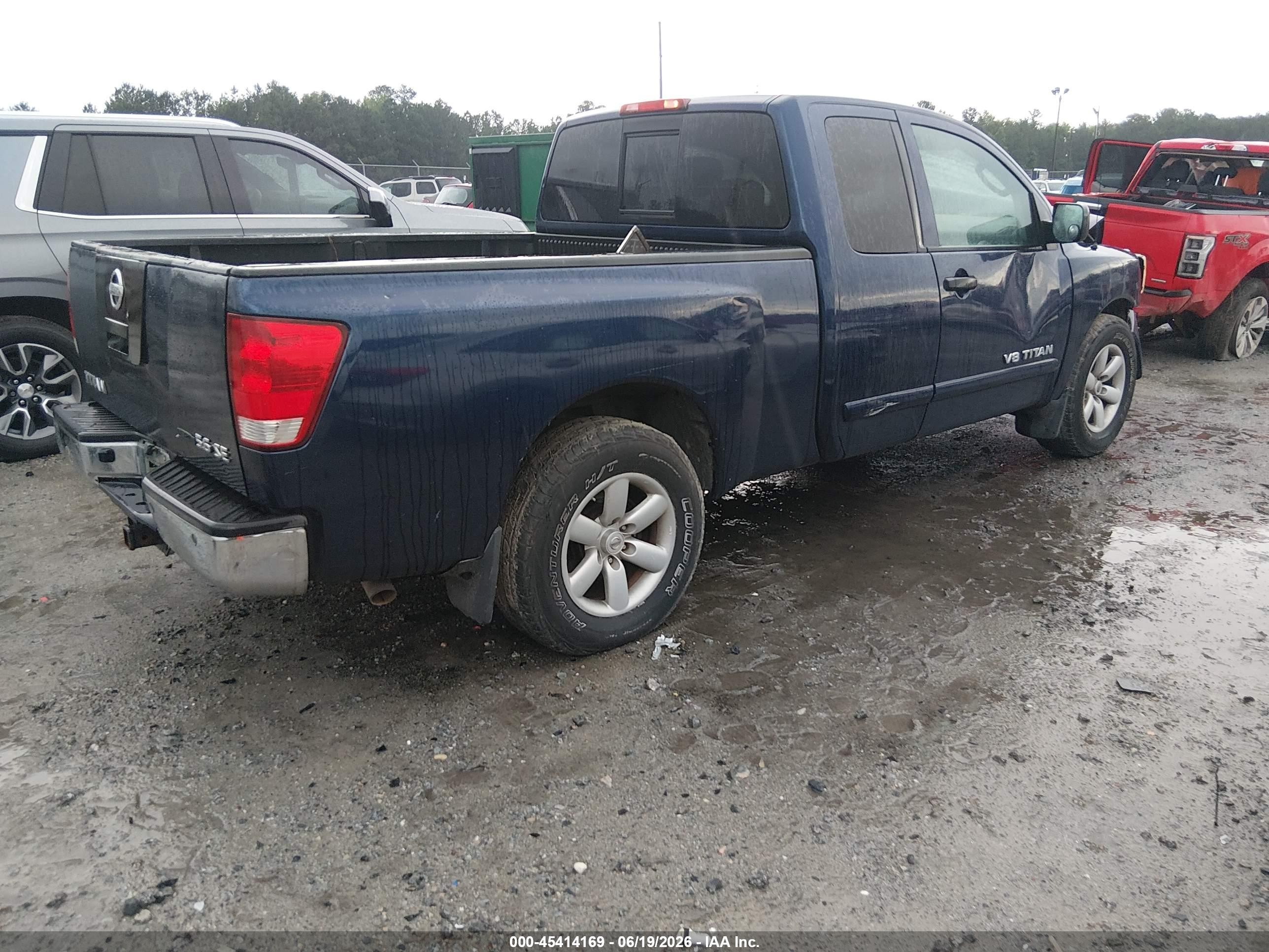2010 Nissan Titan Se Dark Blue vin: 1N6BA0CA4AN310261