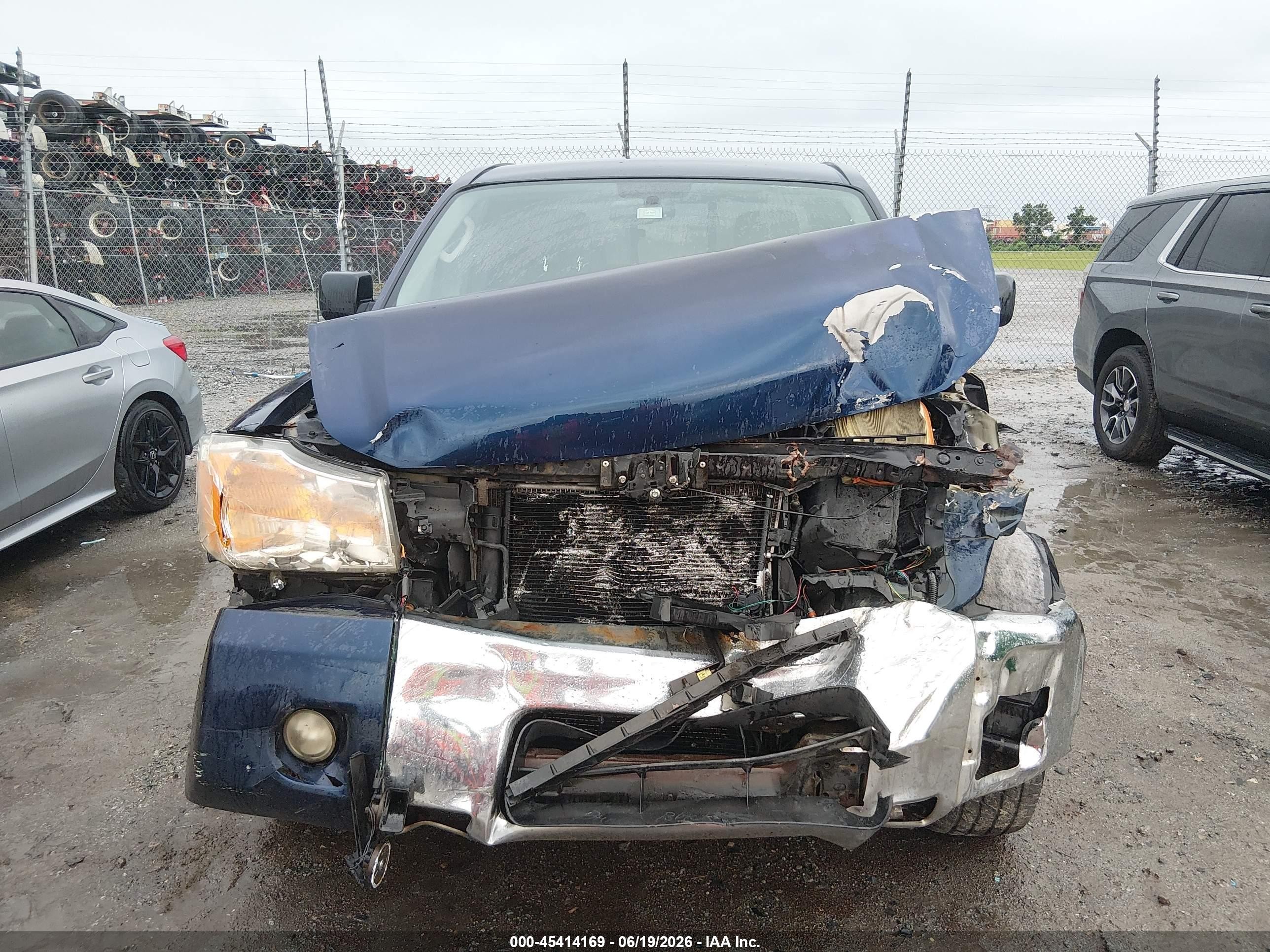 2010 Nissan Titan Se Dark Blue vin: 1N6BA0CA4AN310261