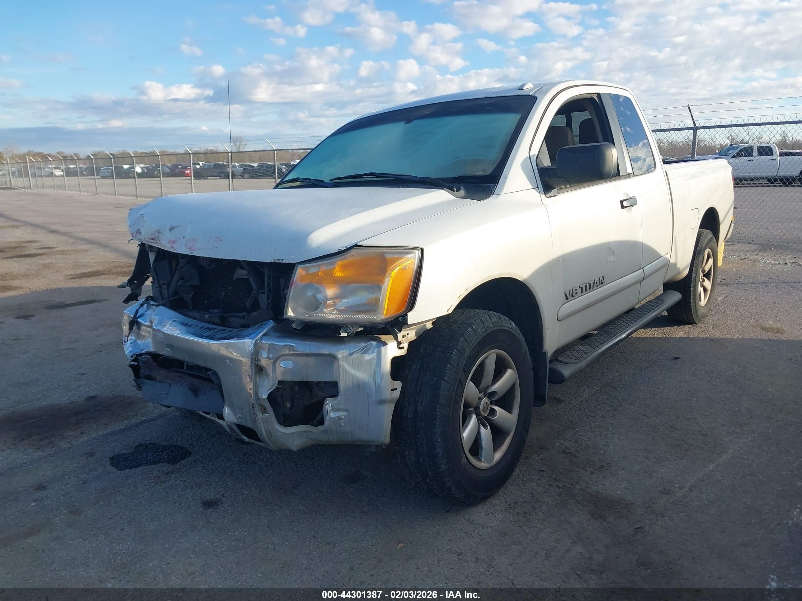 2014 Nissan Titan Sv White vin: 1N6BA0CA7EN504630