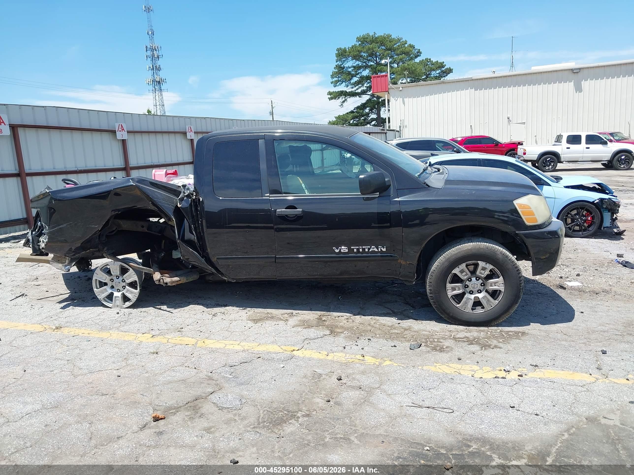 2010 Nissan Titan Se Black vin: 1N6BA0CC0AN310193