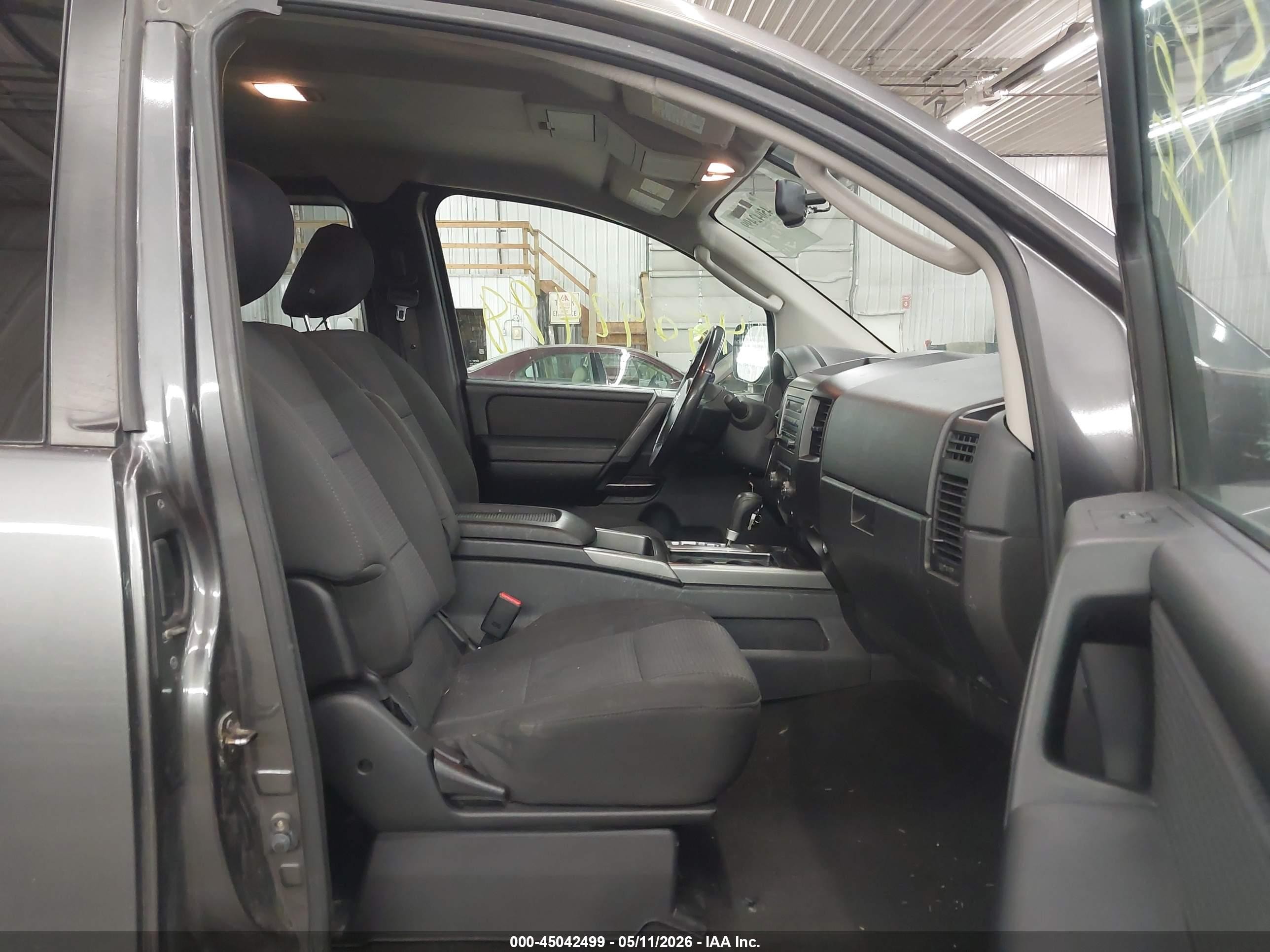 2011 Nissan Titan Sv Gray vin: 1N6BA0CC7BN325775