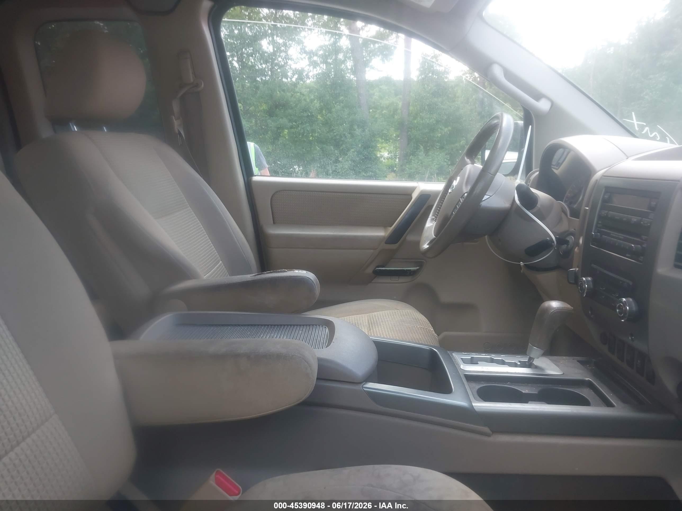 2012 Nissan Titan Sv Red vin: 1N6BA0CC7CN304037
