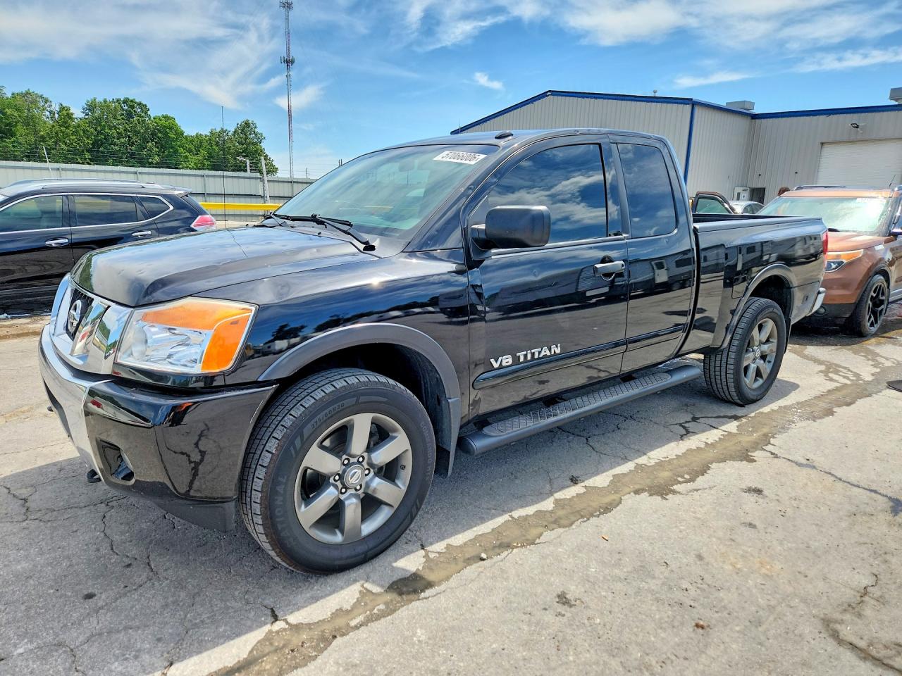 2015 Nissan Titan Sv Black vin: 1N6BA0CC7FN511449
