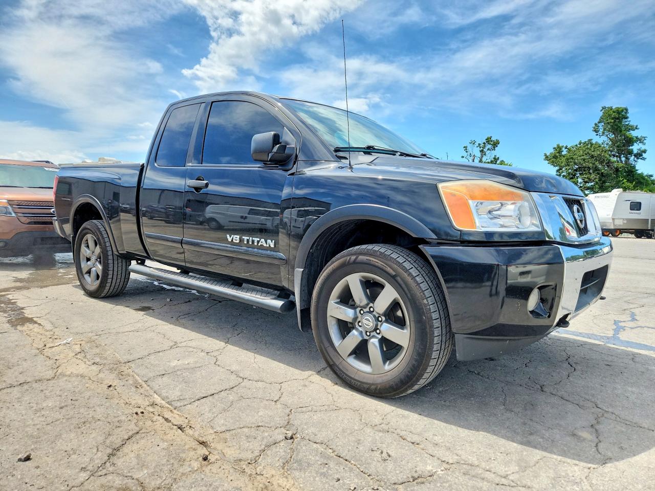 2015 Nissan Titan Sv Black vin: 1N6BA0CC7FN511449