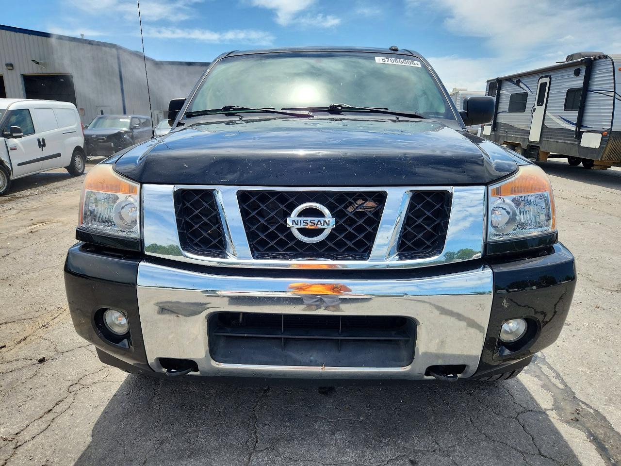 2015 Nissan Titan Sv Black vin: 1N6BA0CC7FN511449