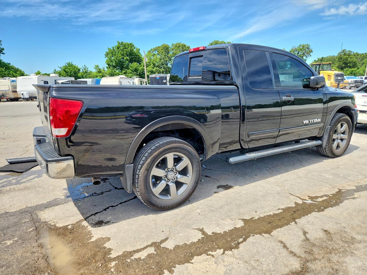 2015 Nissan Titan Sv Black vin: 1N6BA0CC7FN511449