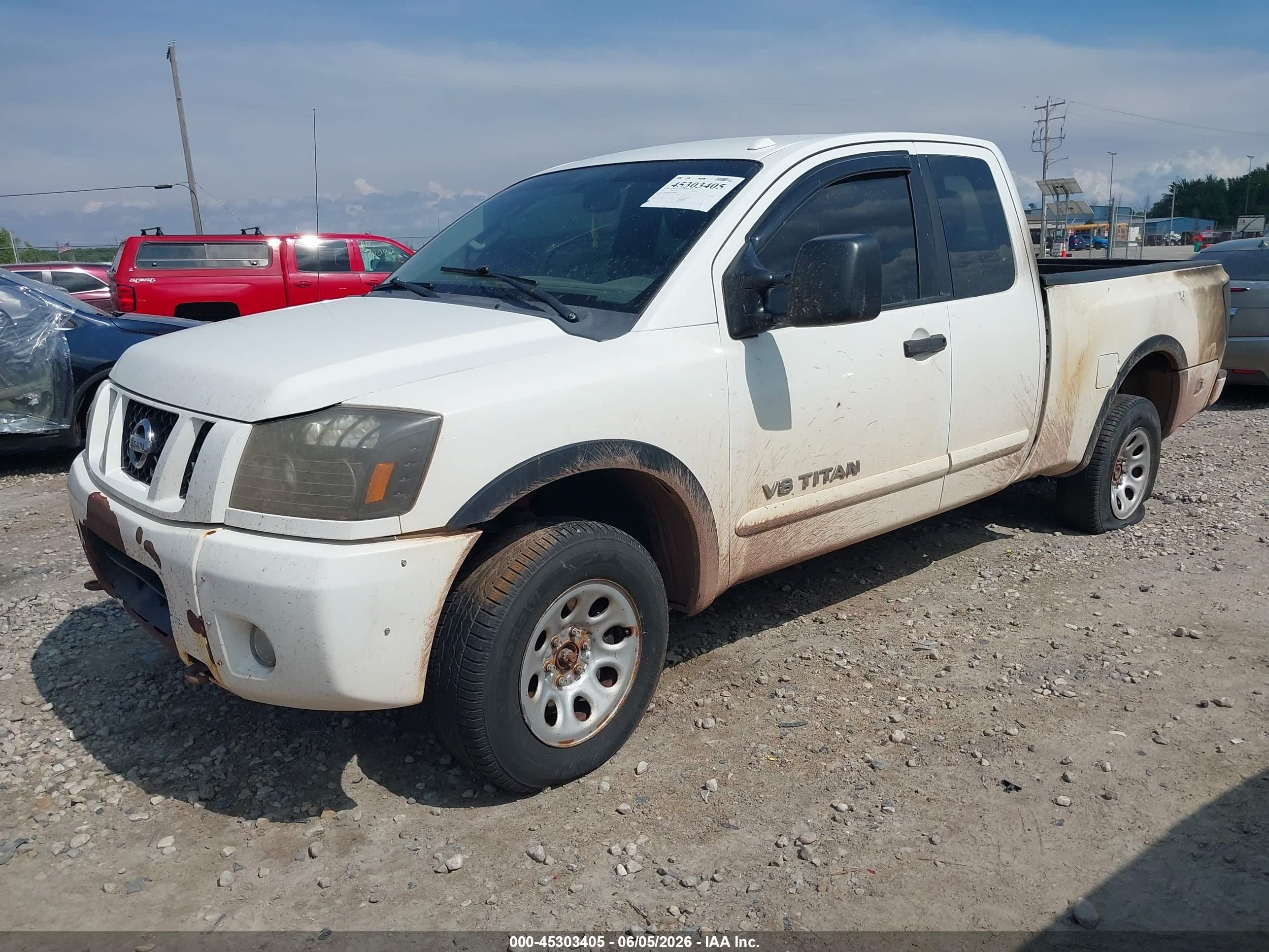 2012 Nissan Titan Pro-4x White vin: 1N6BA0CC8CN309098