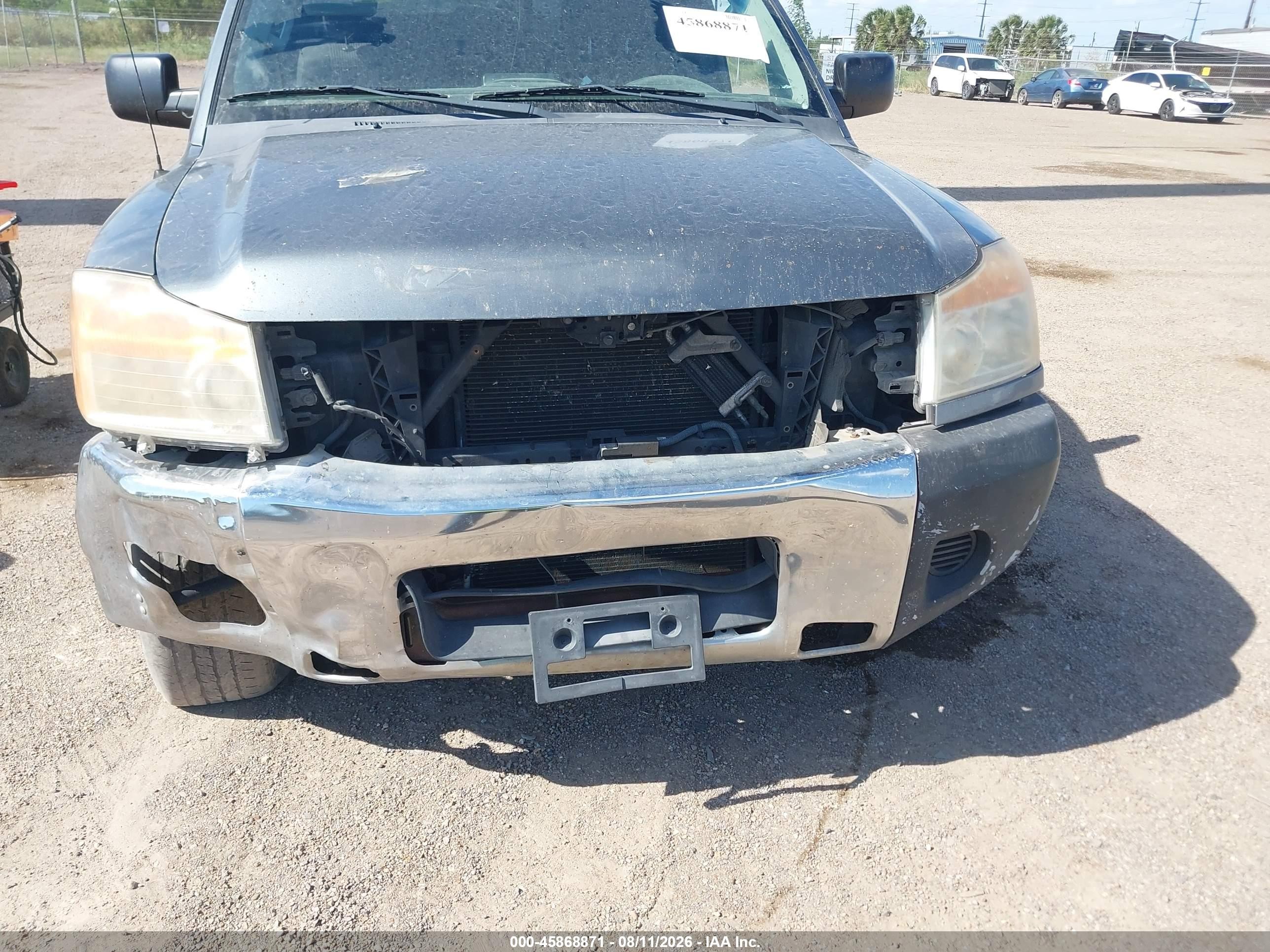 2013 Nissan Titan Sv Gray vin: 1N6BA0CH0DN311053