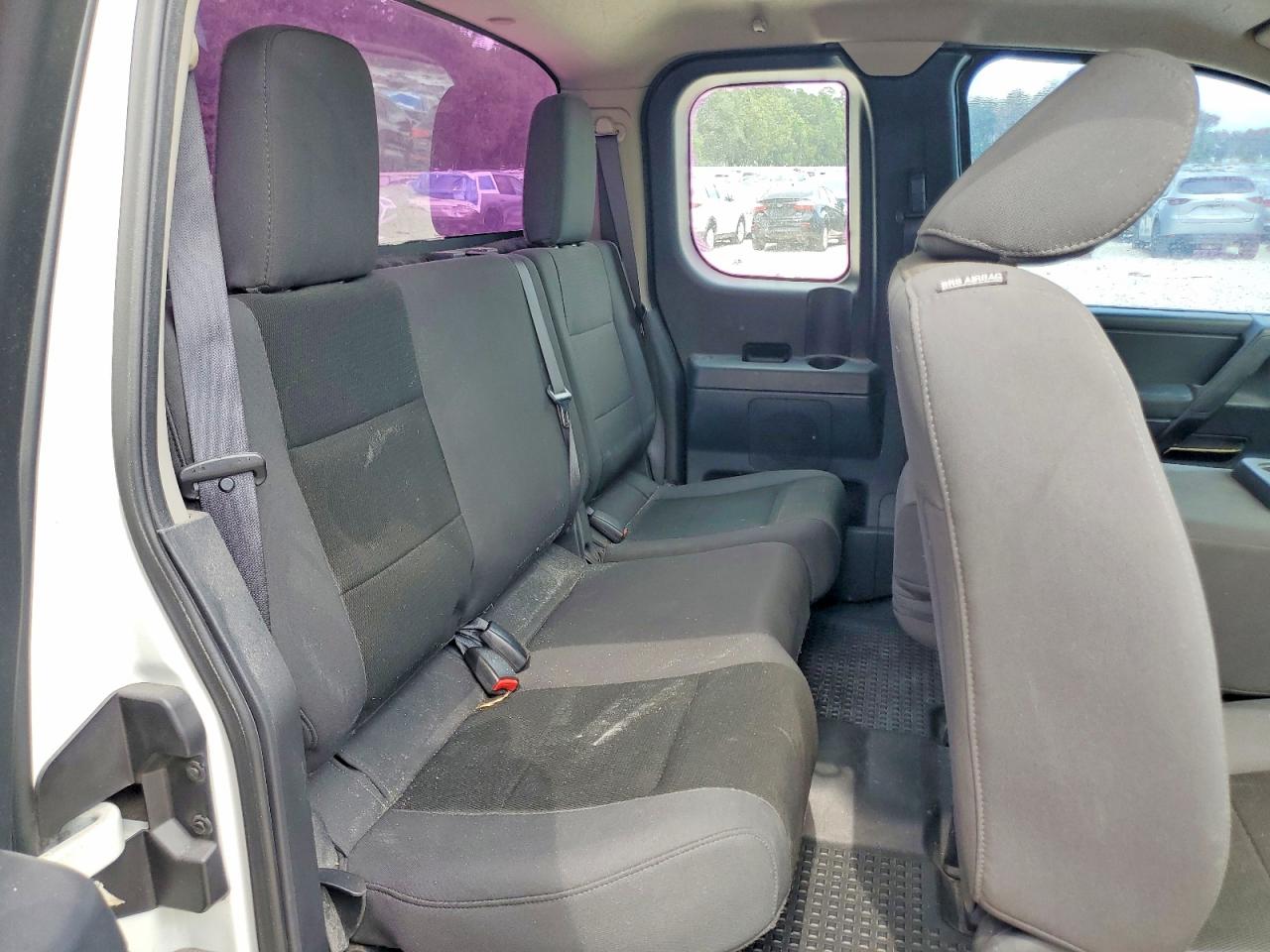 2013 Nissan Titan S White vin: 1N6BA0CH1DN312664