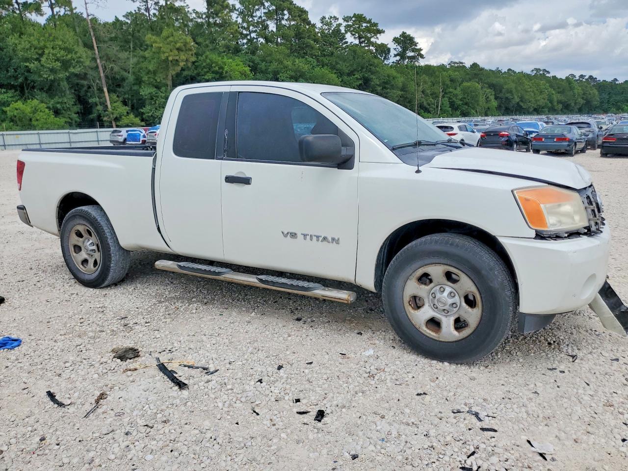 2013 Nissan Titan S White vin: 1N6BA0CH1DN312664