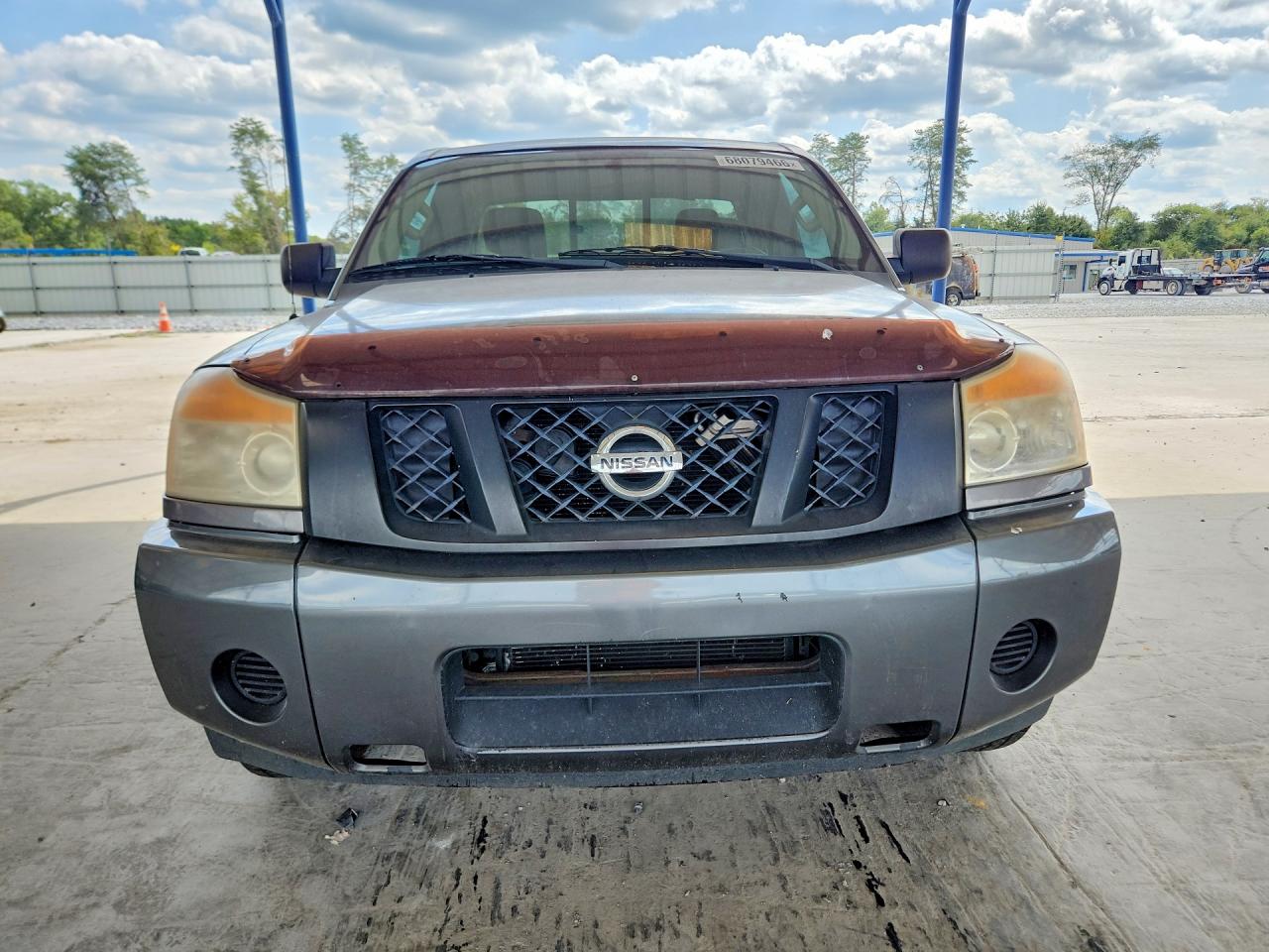 2014 Nissan Titan S Gray vin: 1N6BA0CH2EN507139
