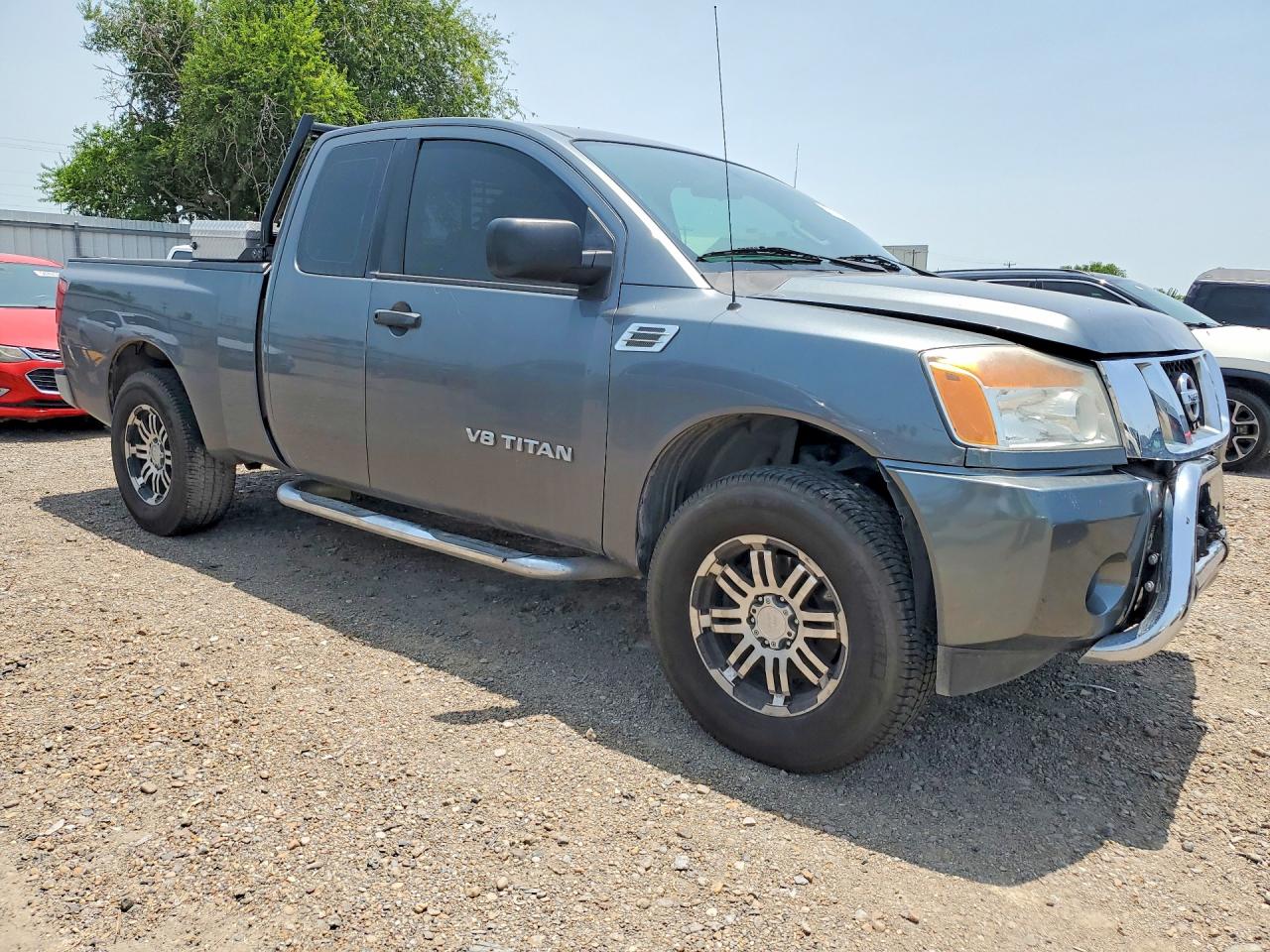 2013 Nissan Titan Gray vin: 1N6BA0CH7DN311244