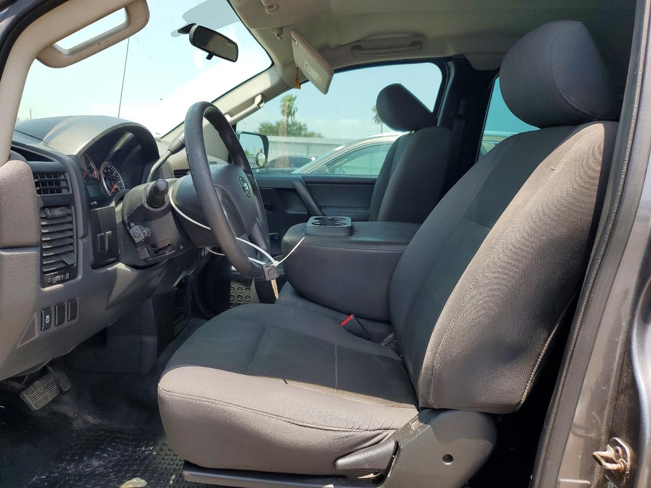 2013 Nissan Titan Gray vin: 1N6BA0CH7DN311244