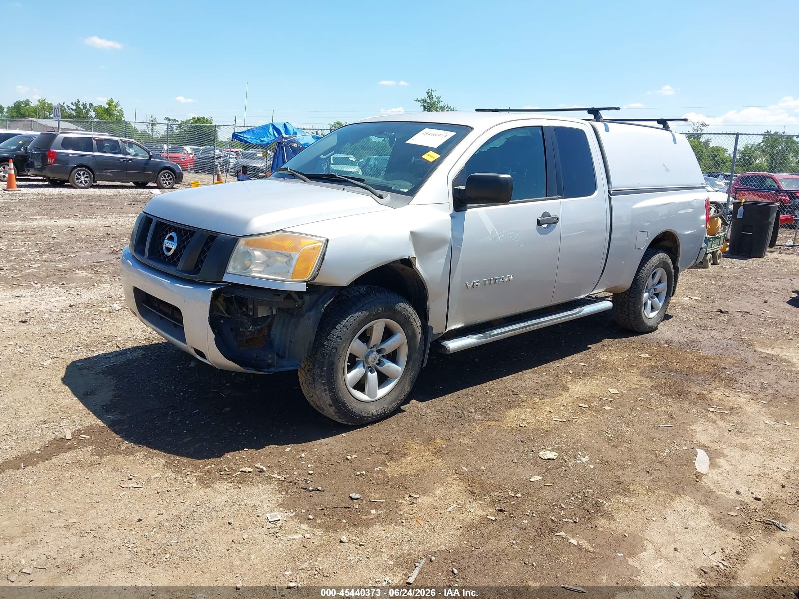 2012 Nissan Titan S Silver vin: 1N6BA0CJ2CN308026