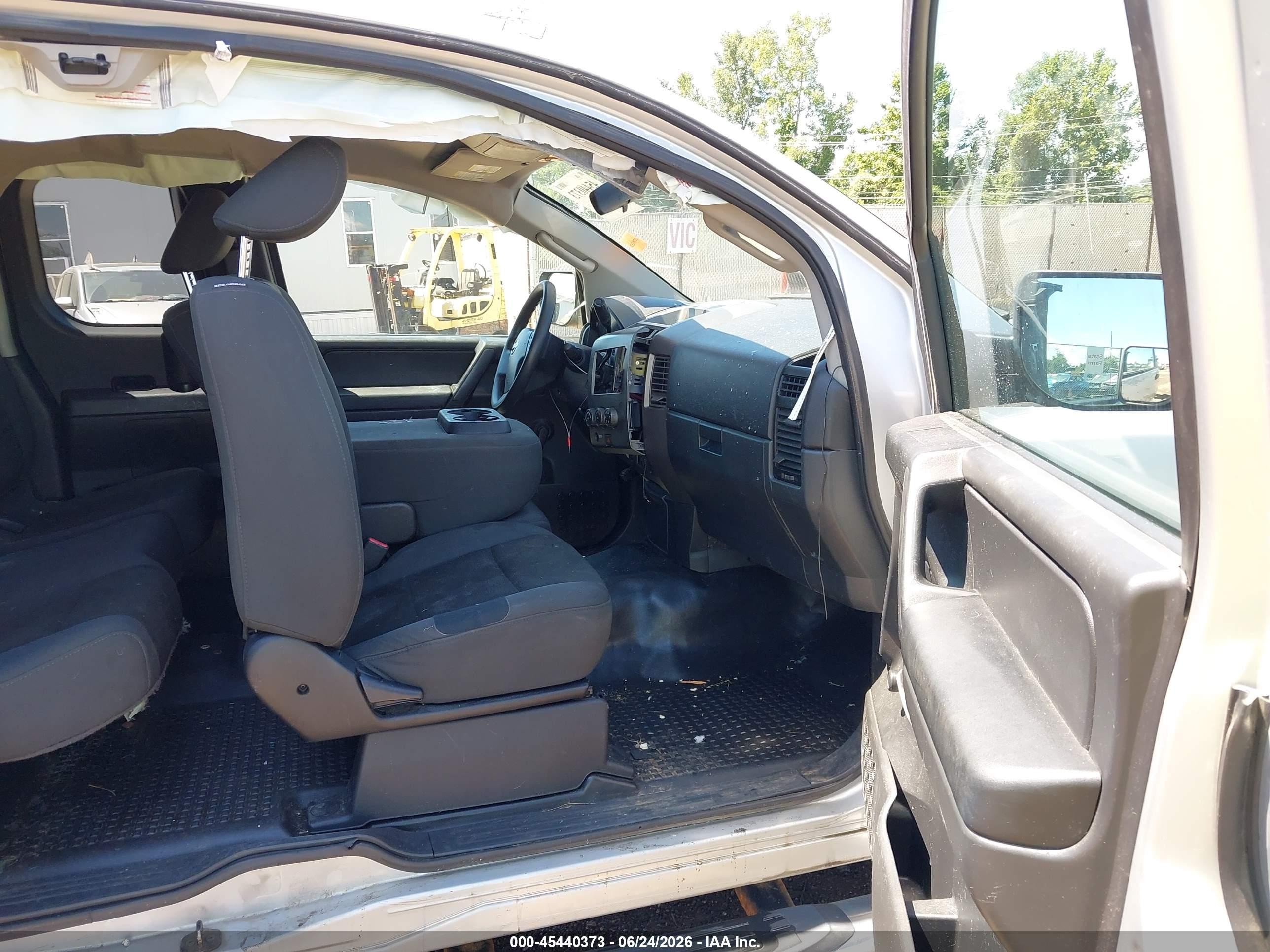 2012 Nissan Titan S Silver vin: 1N6BA0CJ2CN308026
