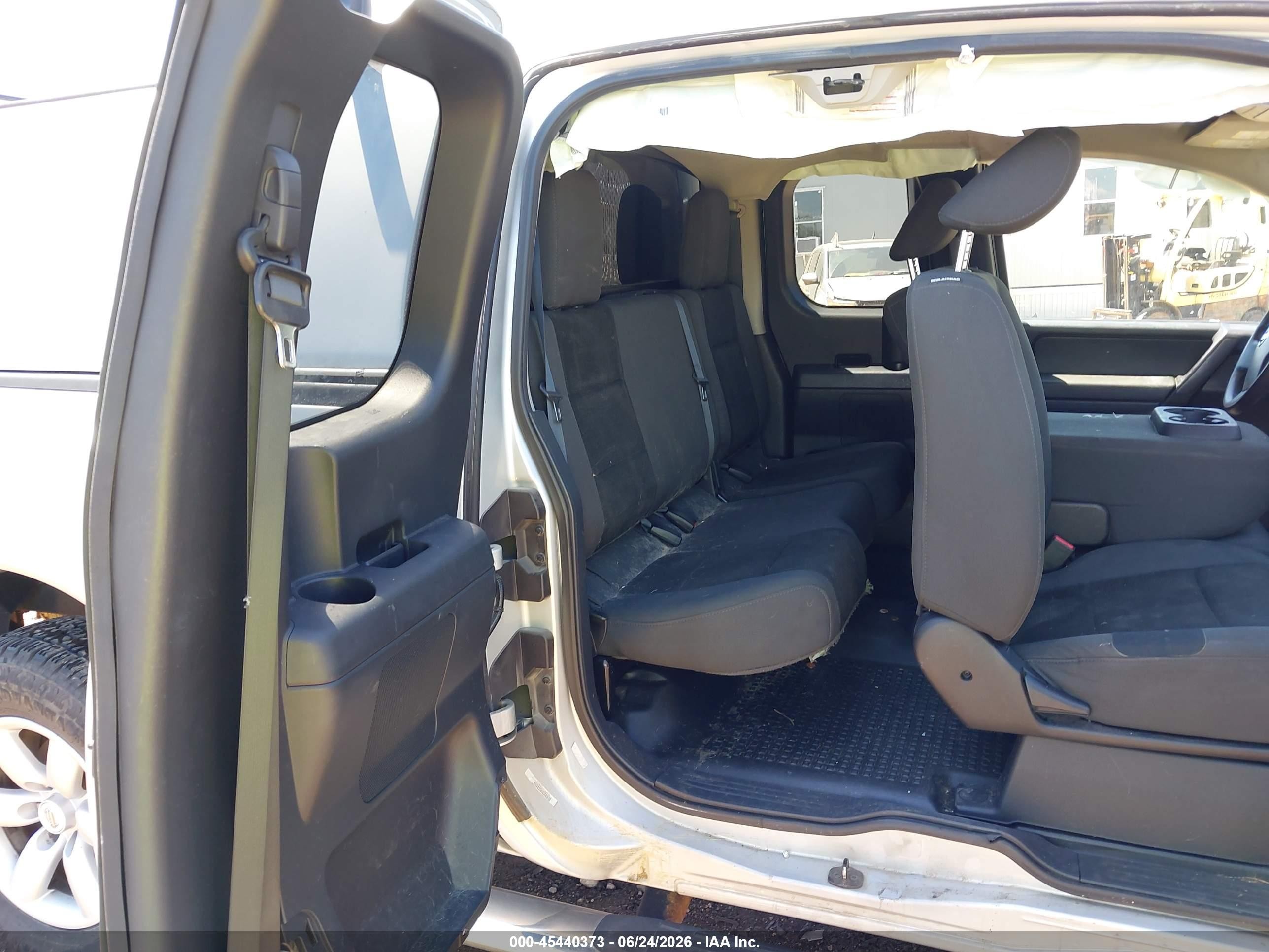 2012 Nissan Titan S Silver vin: 1N6BA0CJ2CN308026