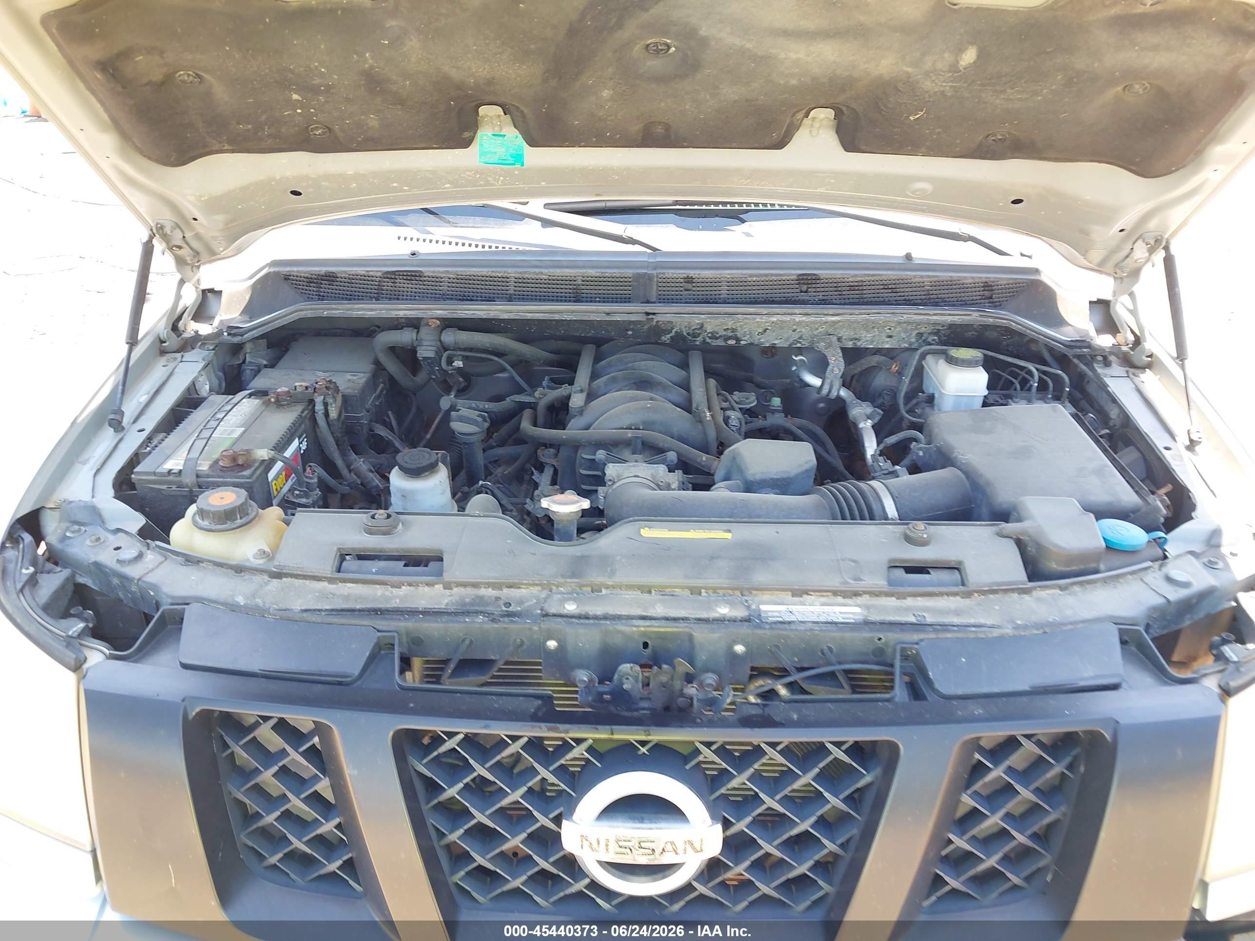 2012 Nissan Titan S Silver vin: 1N6BA0CJ2CN308026