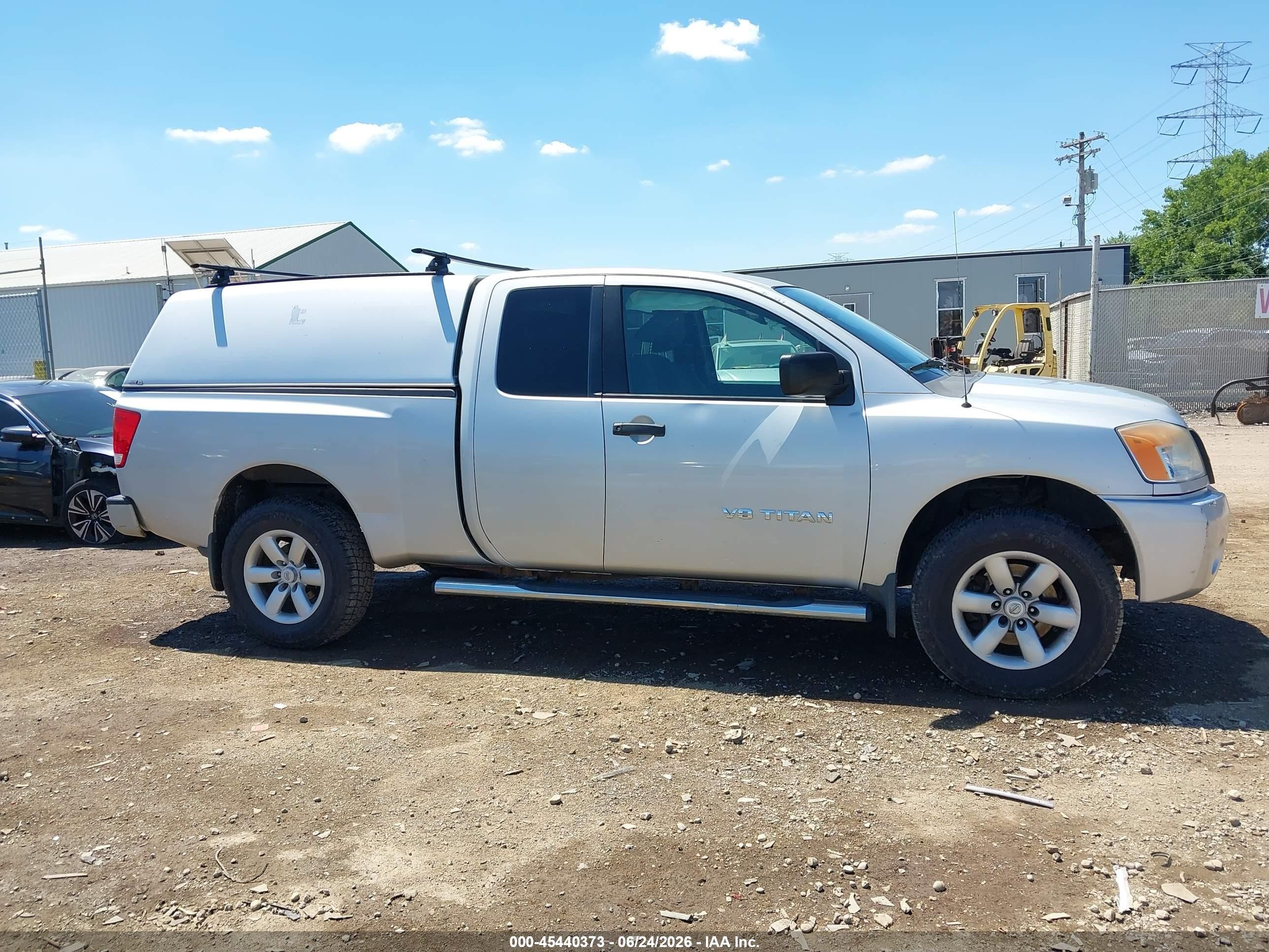 2012 Nissan Titan S Silver vin: 1N6BA0CJ2CN308026