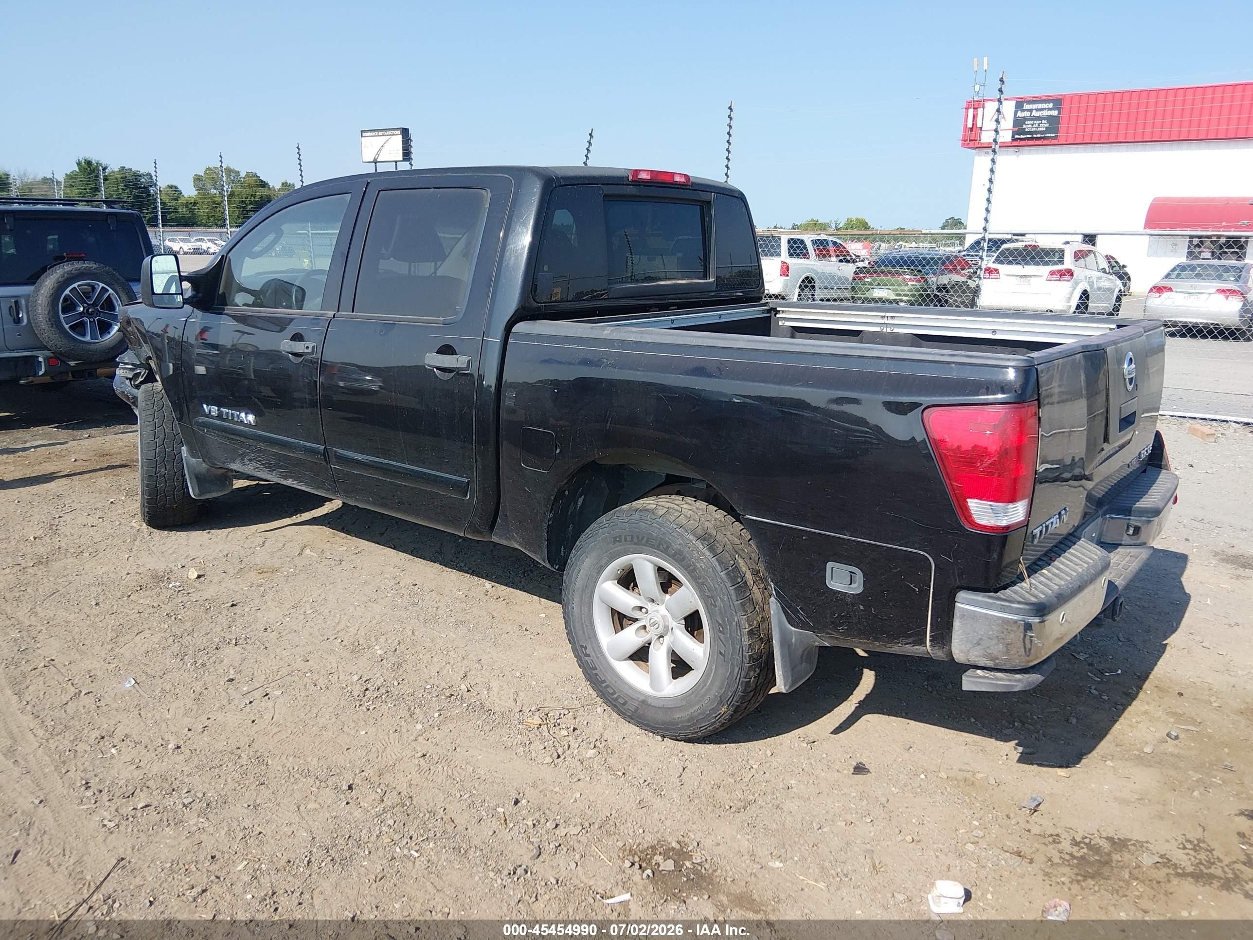 2010 Nissan Titan Se Black vin: 1N6BA0EC0AN311390