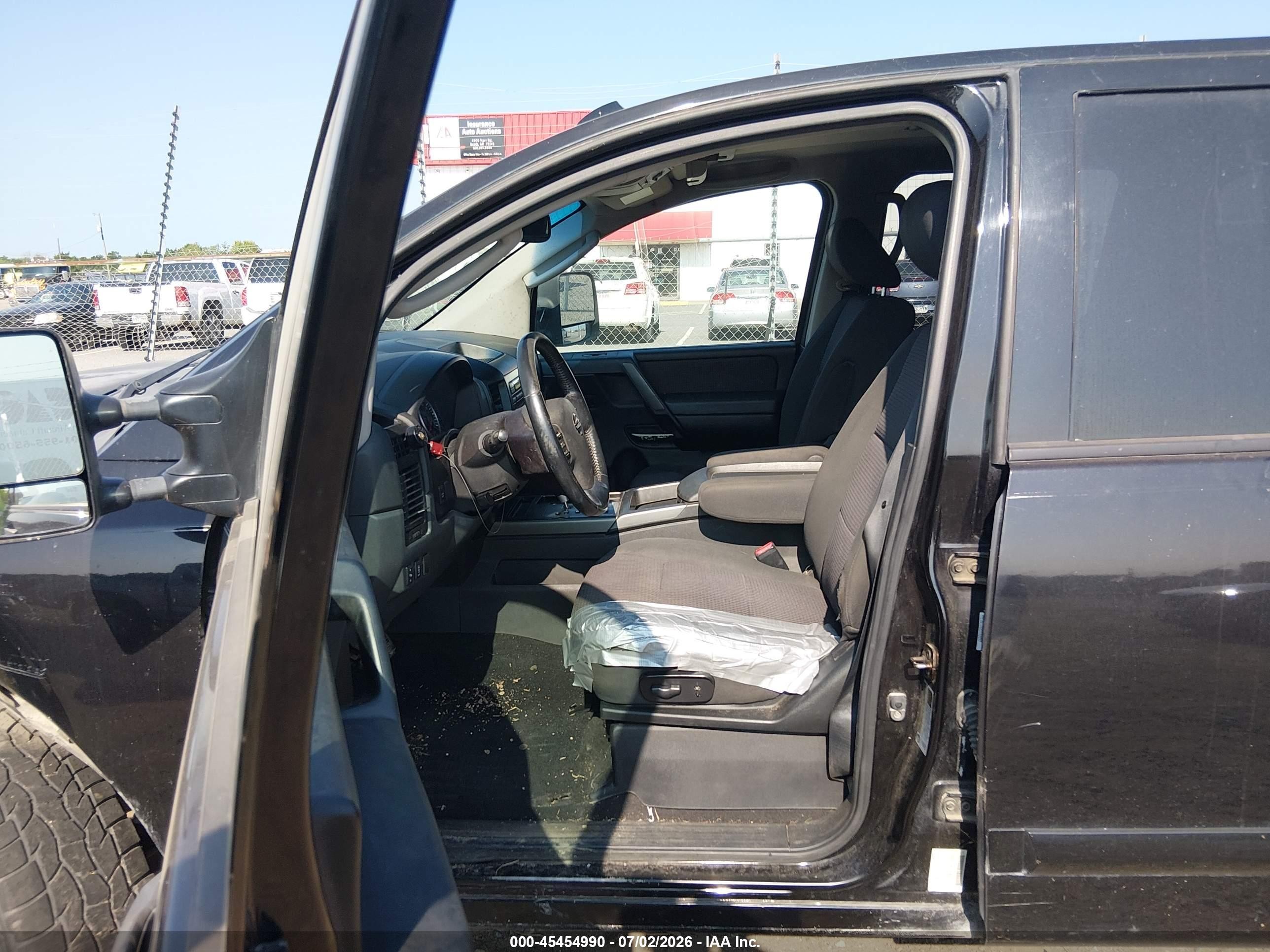 2010 Nissan Titan Se Black vin: 1N6BA0EC0AN311390