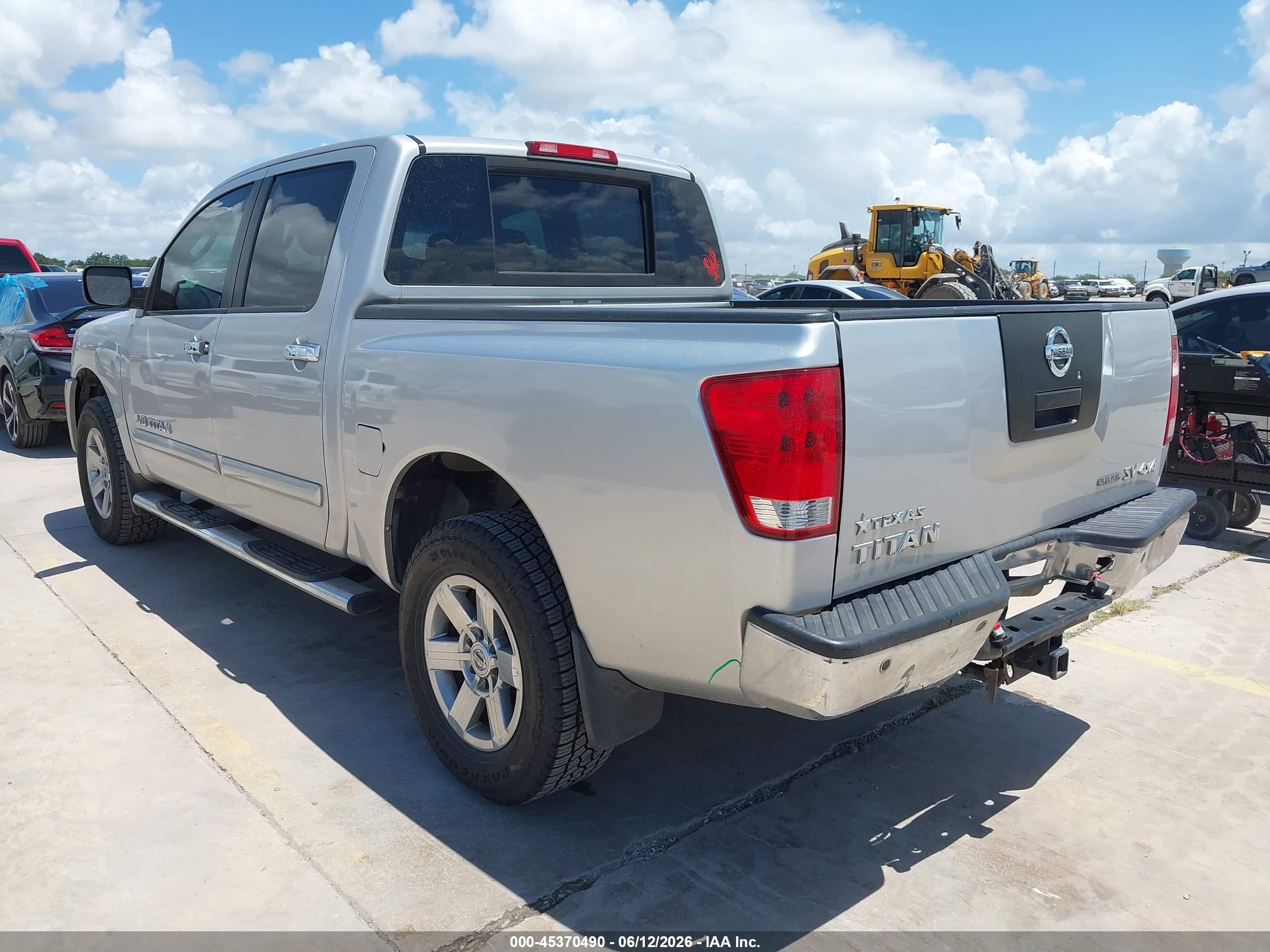 2011 Nissan Titan Sv Silver vin: 1N6BA0EC0BN311861