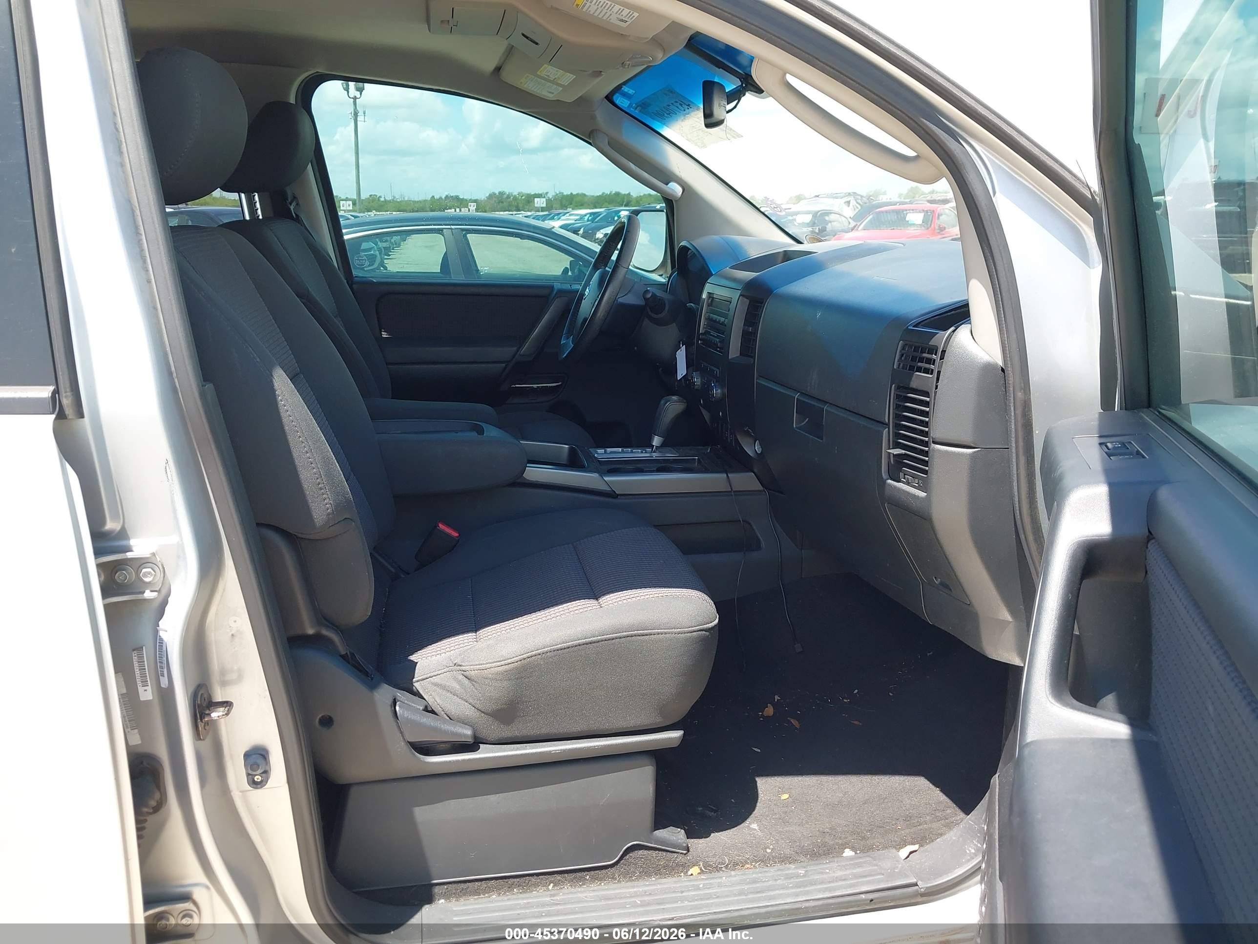 2011 Nissan Titan Sv Silver vin: 1N6BA0EC0BN311861