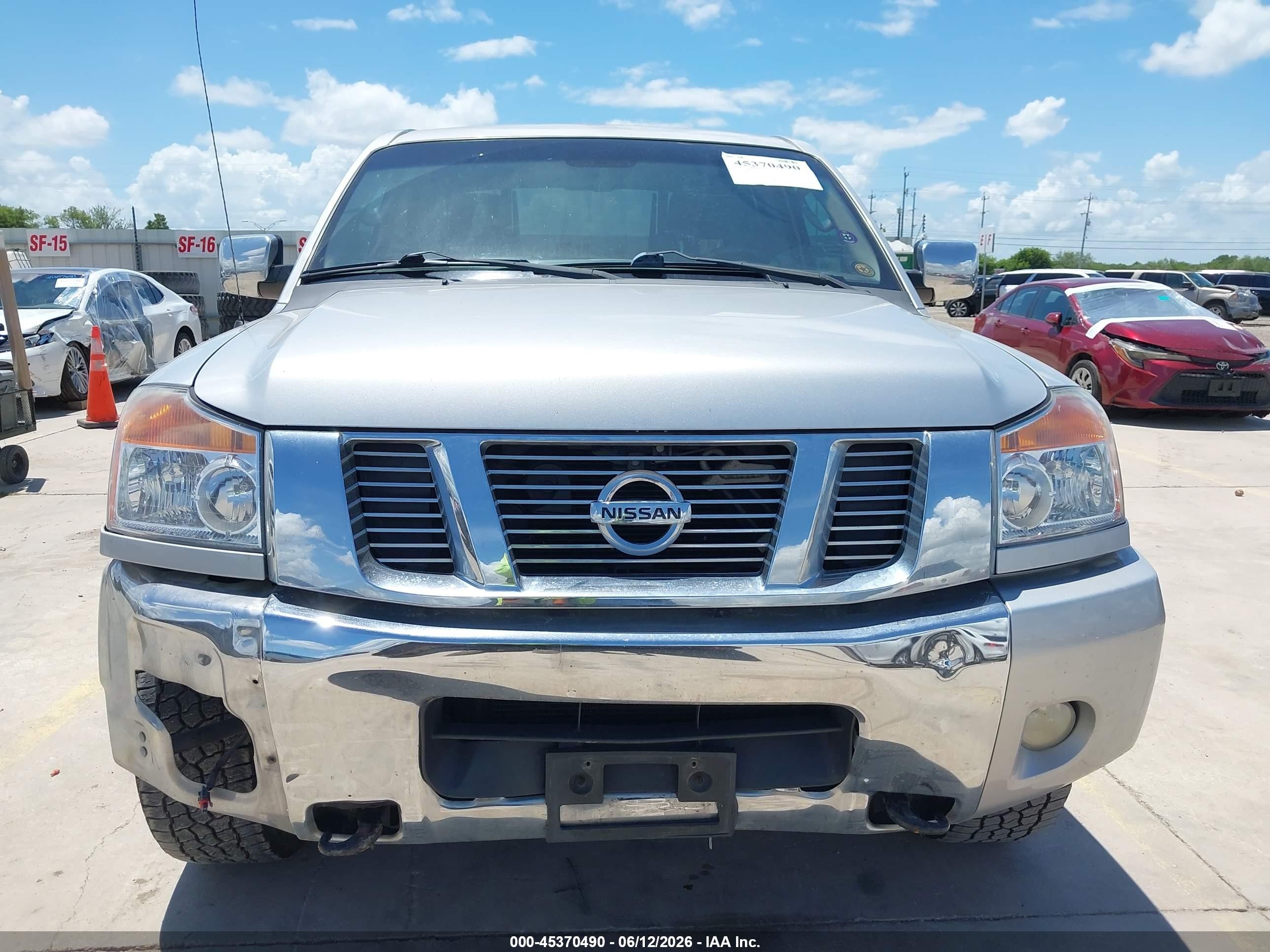 2011 Nissan Titan Sv Silver vin: 1N6BA0EC0BN311861