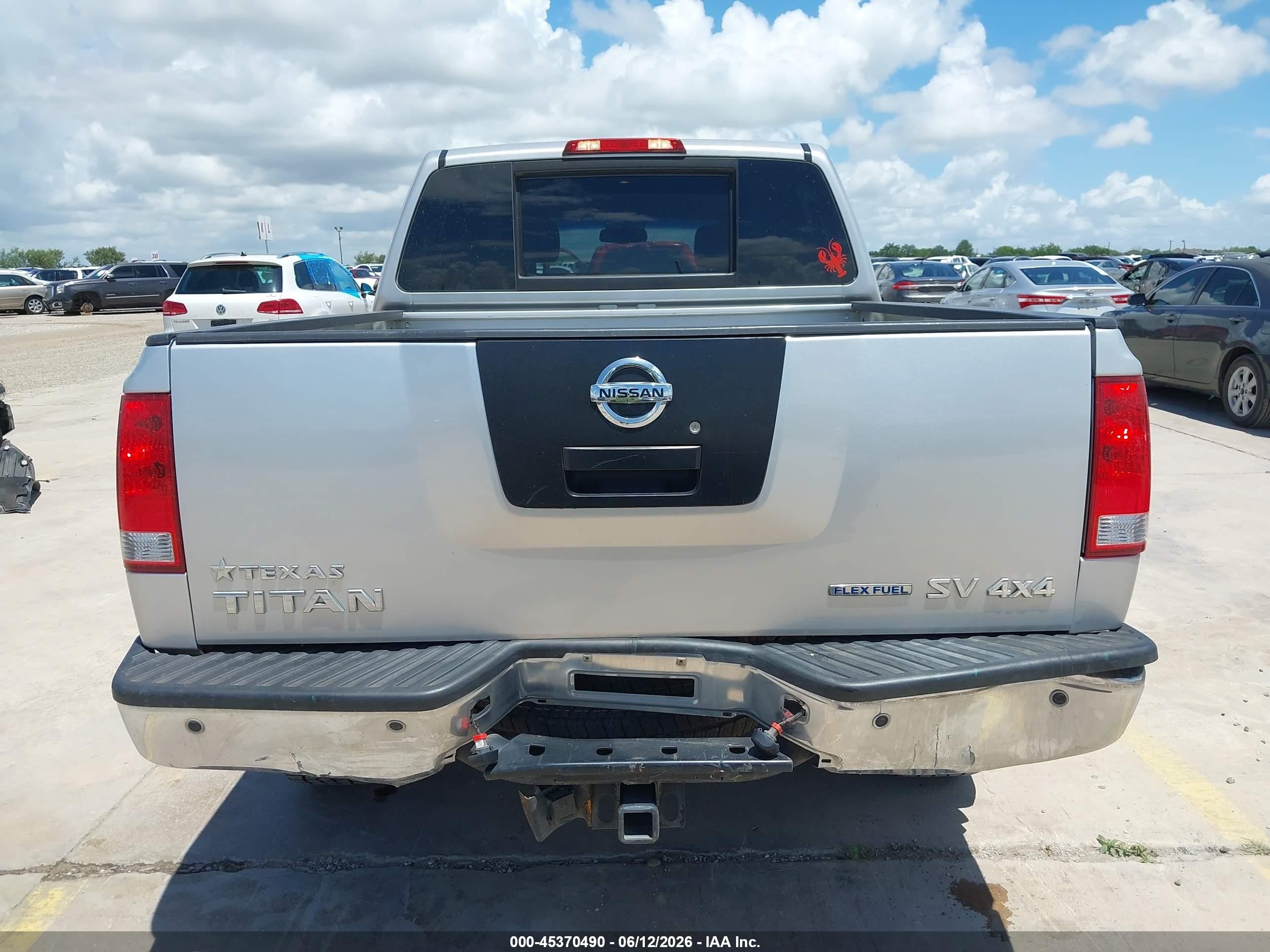 2011 Nissan Titan Sv Silver vin: 1N6BA0EC0BN311861