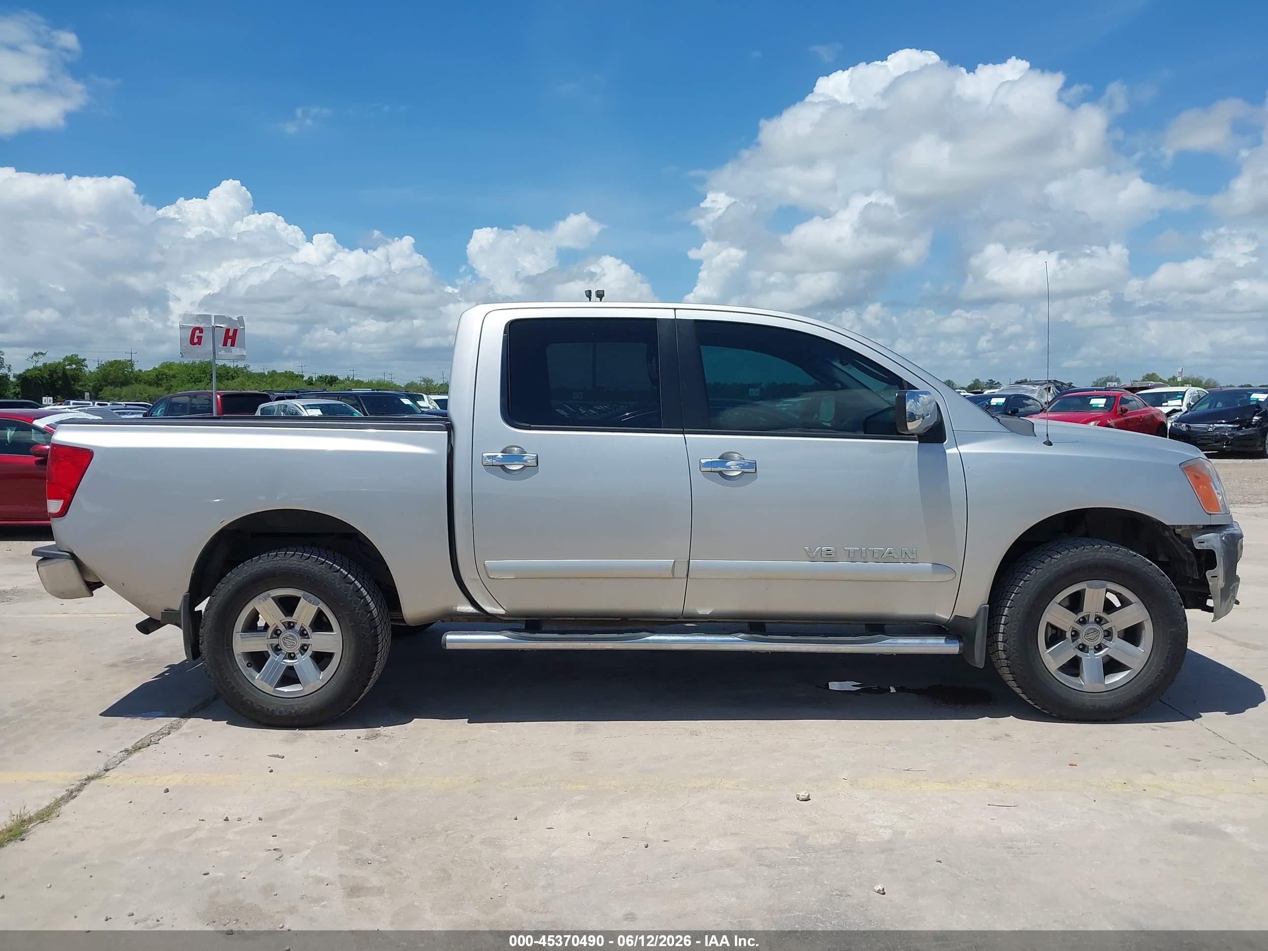 2011 Nissan Titan Sv Silver vin: 1N6BA0EC0BN311861