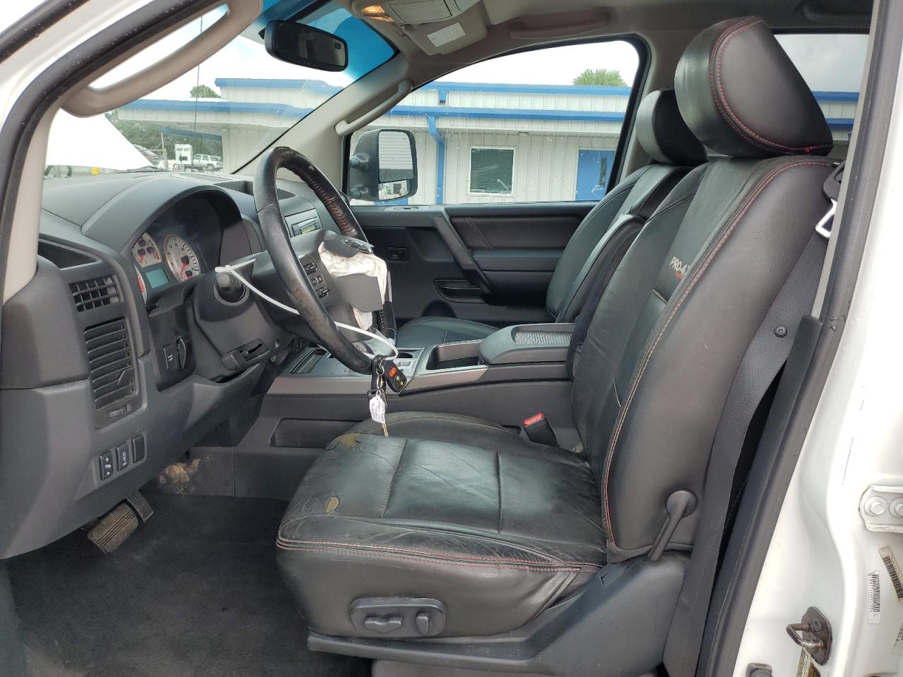 2011 Nissan Titan S White vin: 1N6BA0EC0BN326473