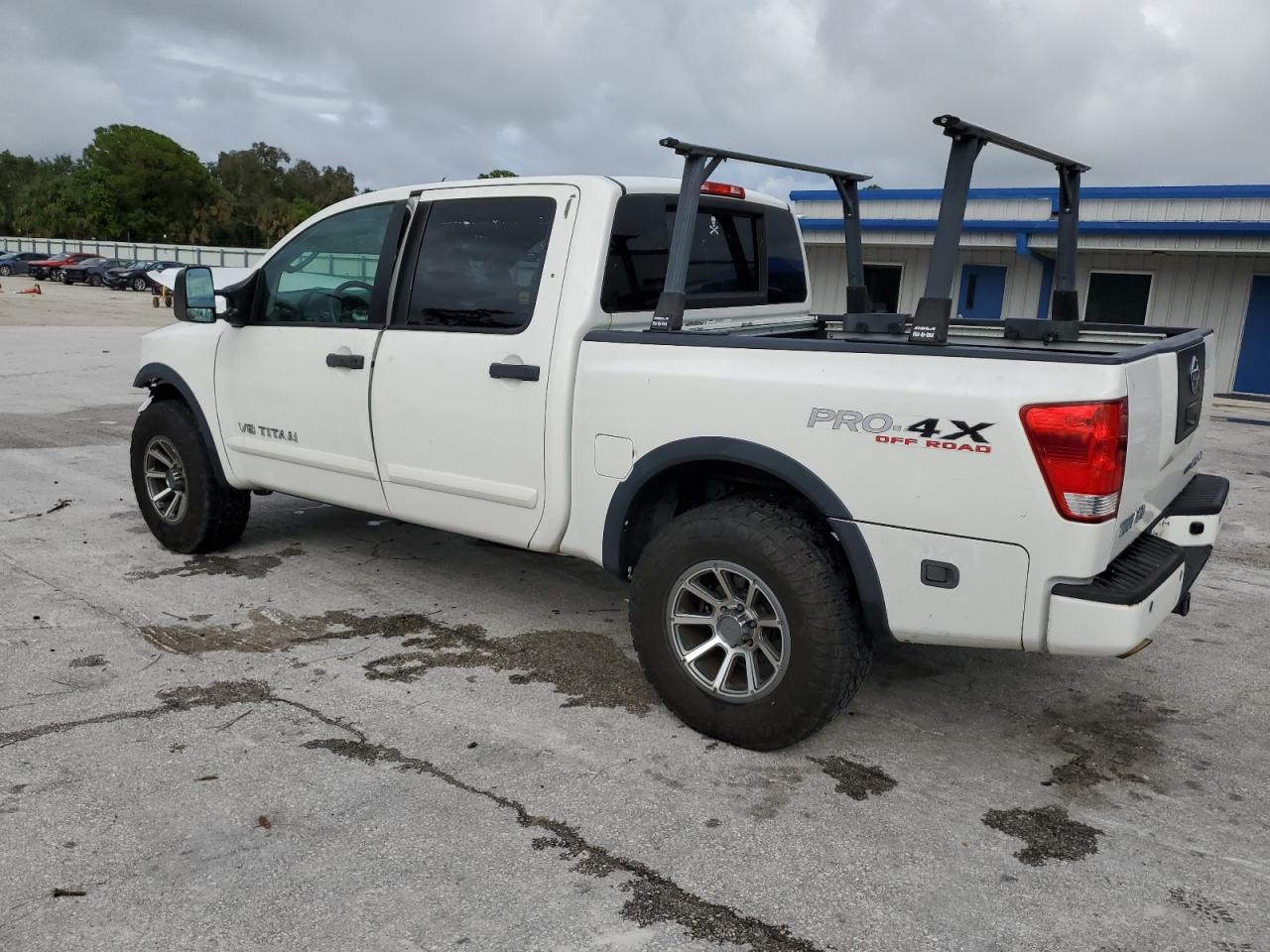 2011 Nissan Titan S White vin: 1N6BA0EC0BN326473
