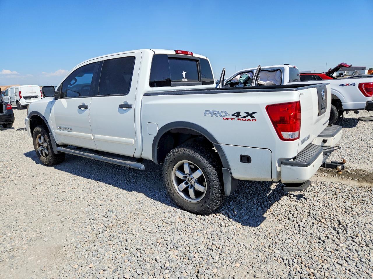 2012 Nissan Titan Sv White vin: 1N6BA0EC0CN300652