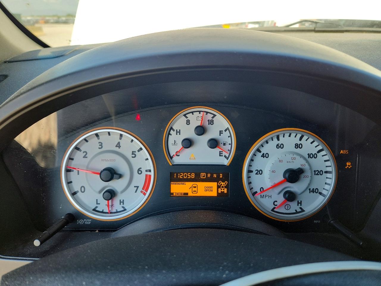 2012 Nissan Titan Sv White vin: 1N6BA0EC0CN300652