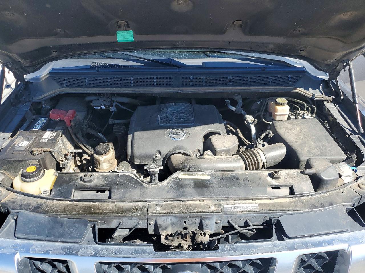 2013 Nissan Titan Sv Gray vin: 1N6BA0EC0DN313225