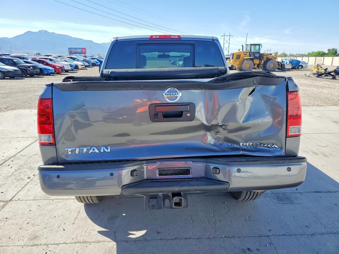 2013 Nissan Titan Sv Gray vin: 1N6BA0EC0DN313225