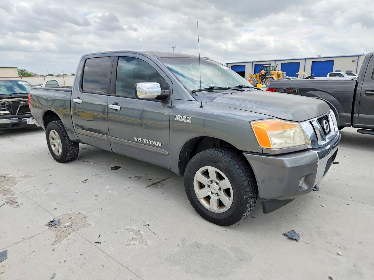 2014 Nissan Titan Sv Gray vin: 1N6BA0EC0EN513975