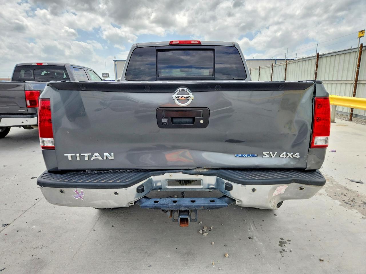 2014 Nissan Titan Sv Gray vin: 1N6BA0EC0EN513975