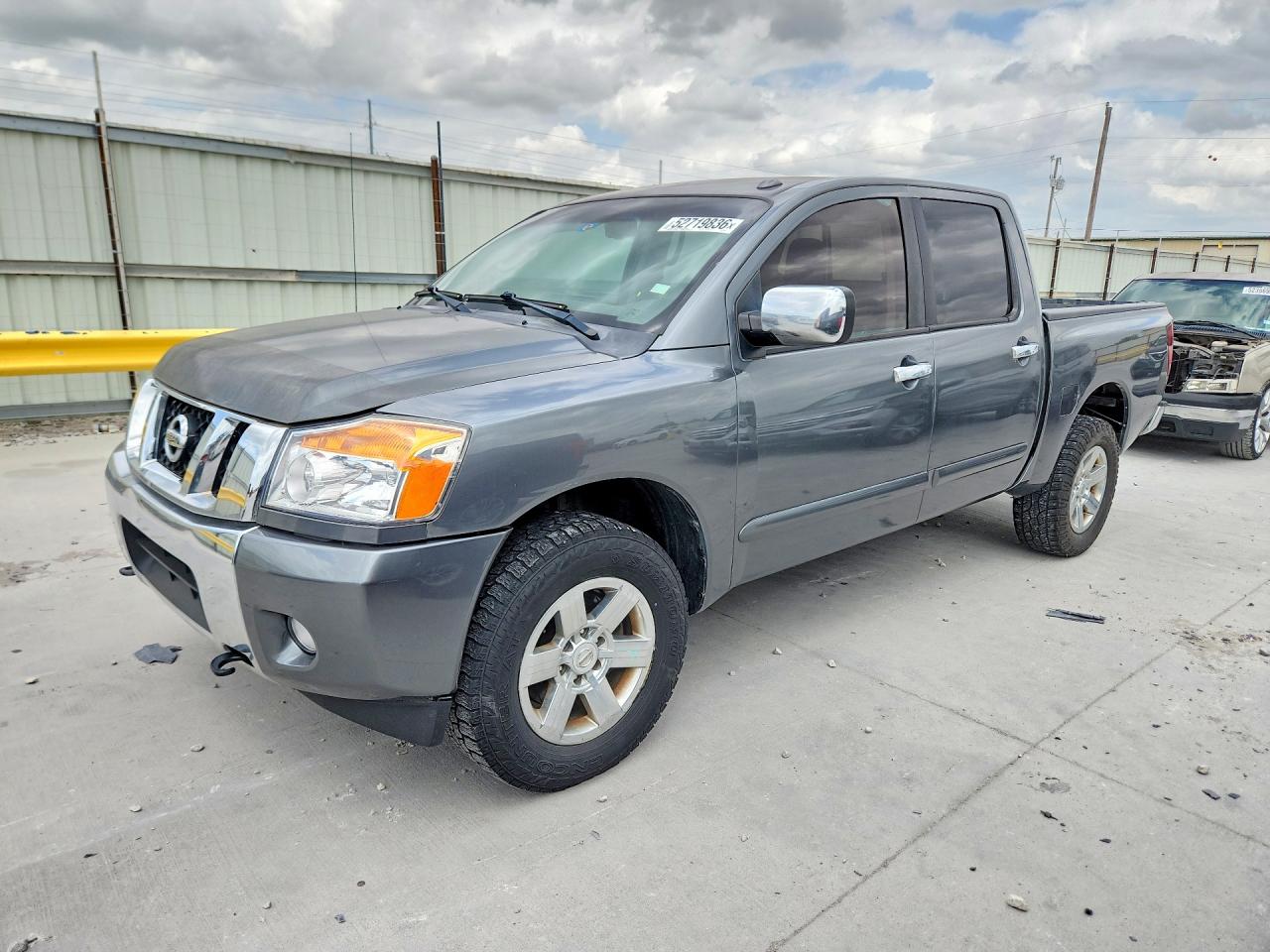 2014 Nissan Titan Sv Gray vin: 1N6BA0EC0EN513975