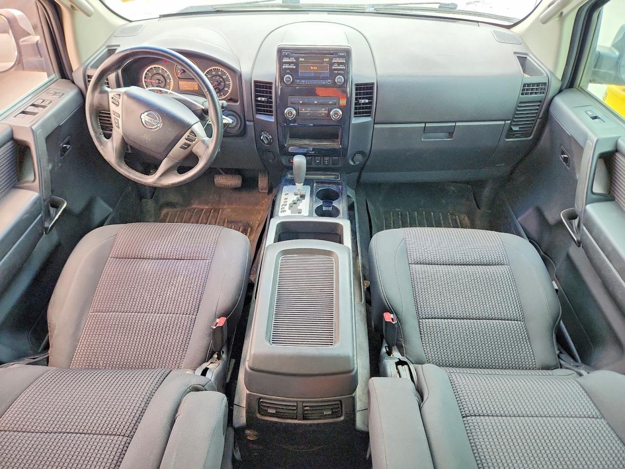 2014 Nissan Titan Sv Gray vin: 1N6BA0EC0EN513975