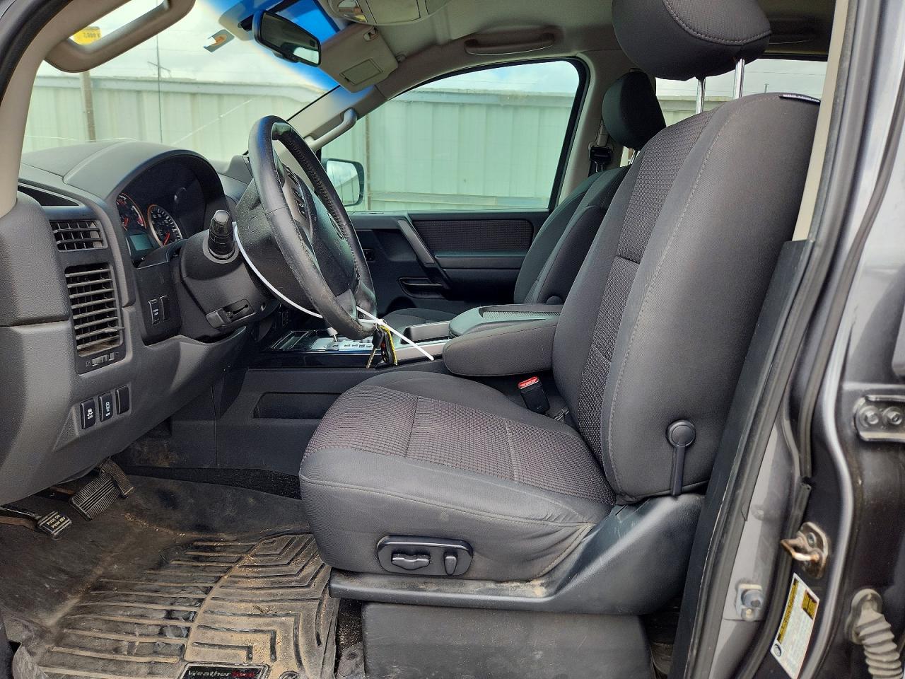 2014 Nissan Titan Sv Gray vin: 1N6BA0EC0EN513975