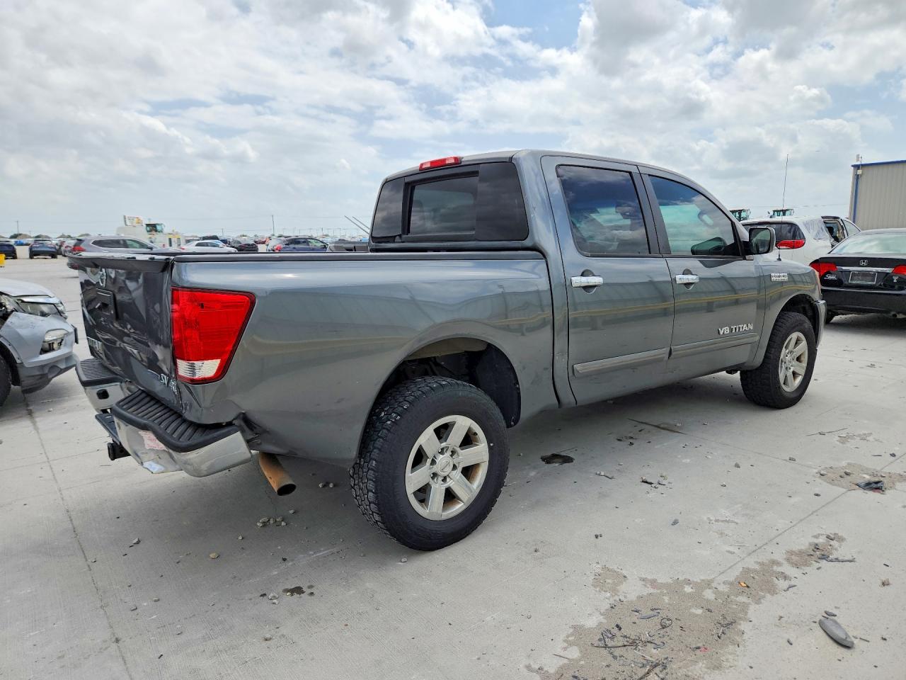 2014 Nissan Titan Sv Gray vin: 1N6BA0EC0EN513975