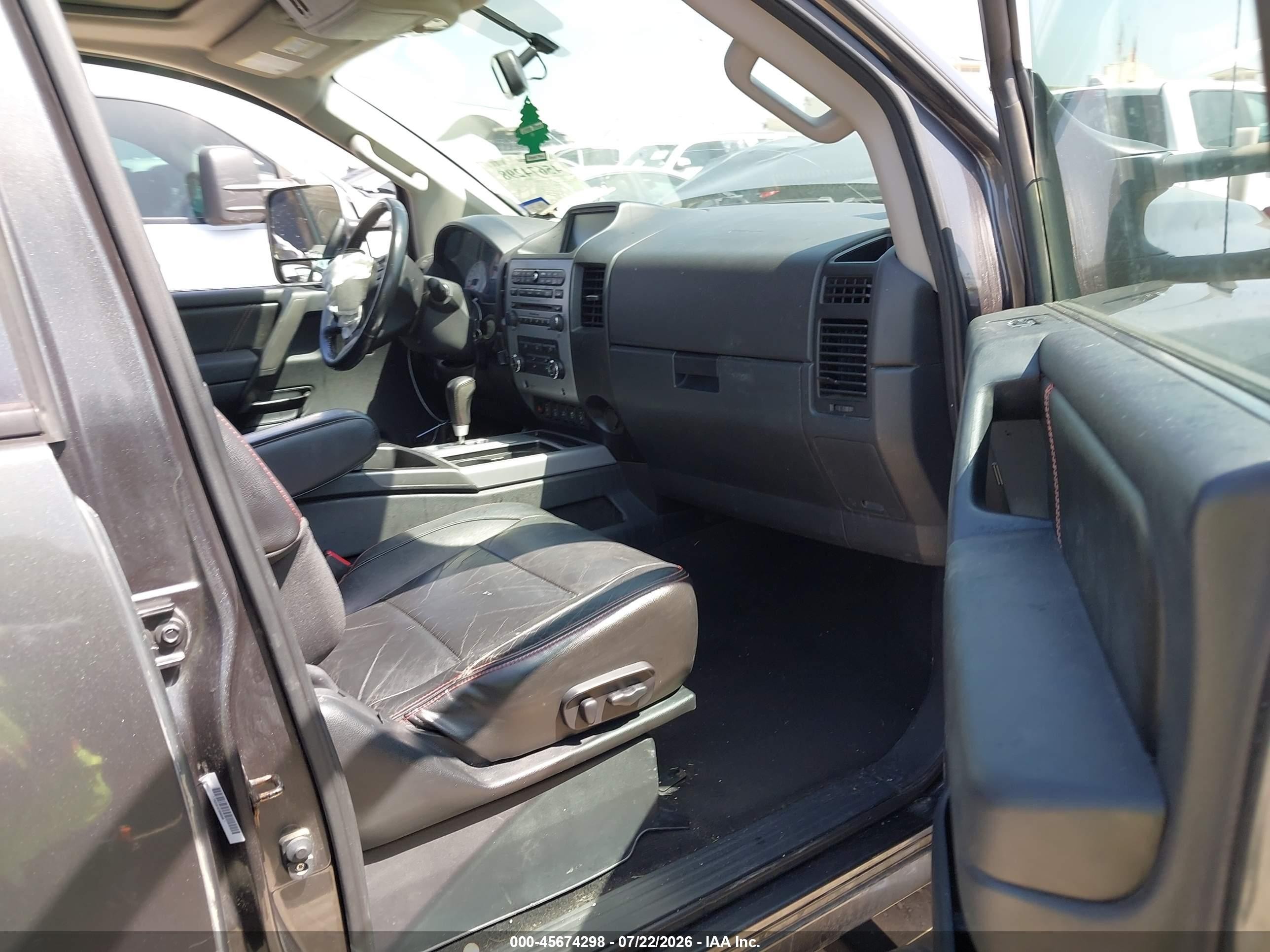 2012 Nissan Titan Pro-4x Gray vin: 1N6BA0EC1CN331036