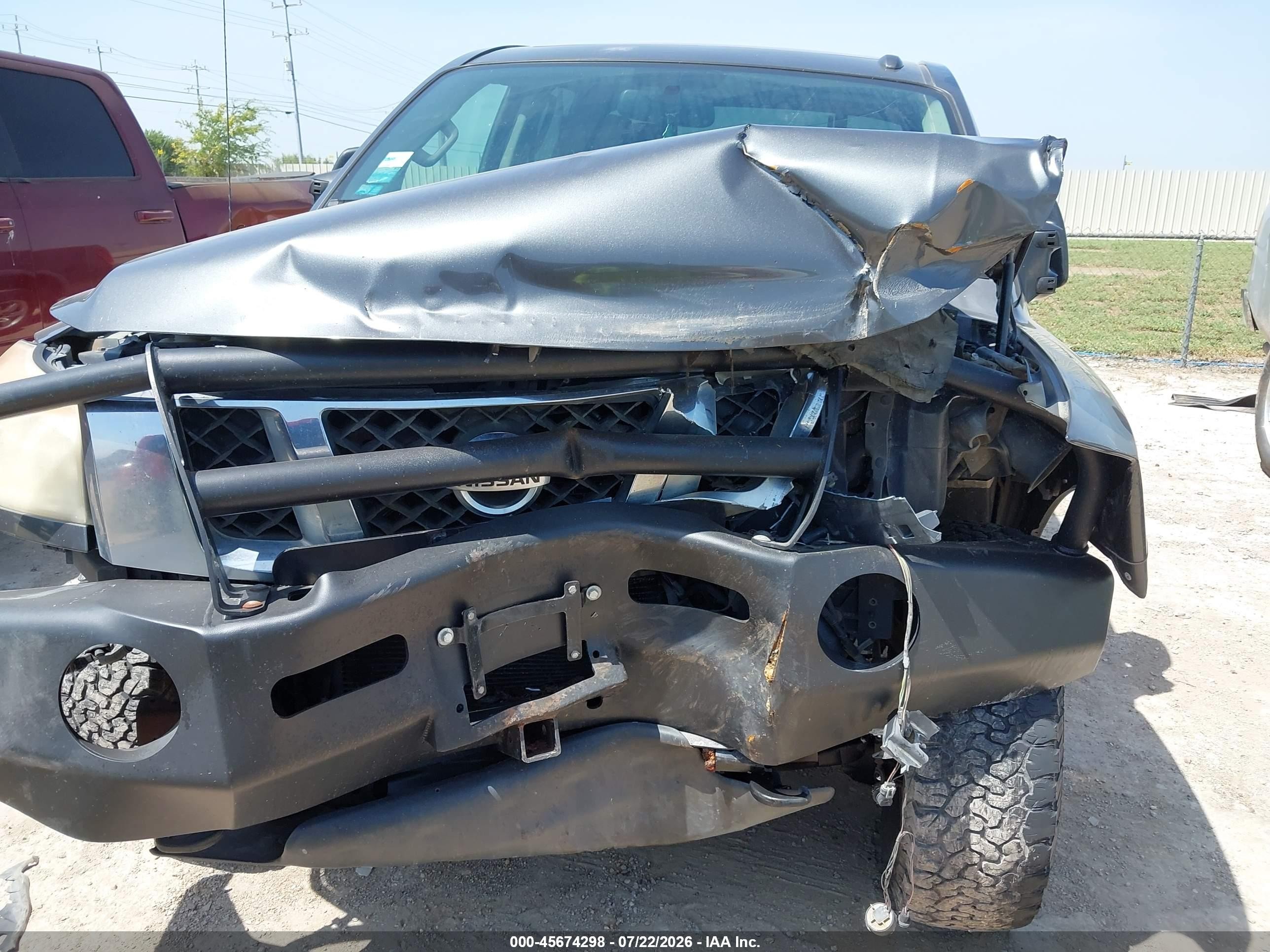 2012 Nissan Titan Pro-4x Gray vin: 1N6BA0EC1CN331036