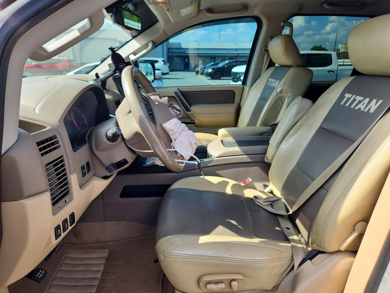 2014 Nissan Titan Sv White vin: 1N6BA0EC1EN507442
