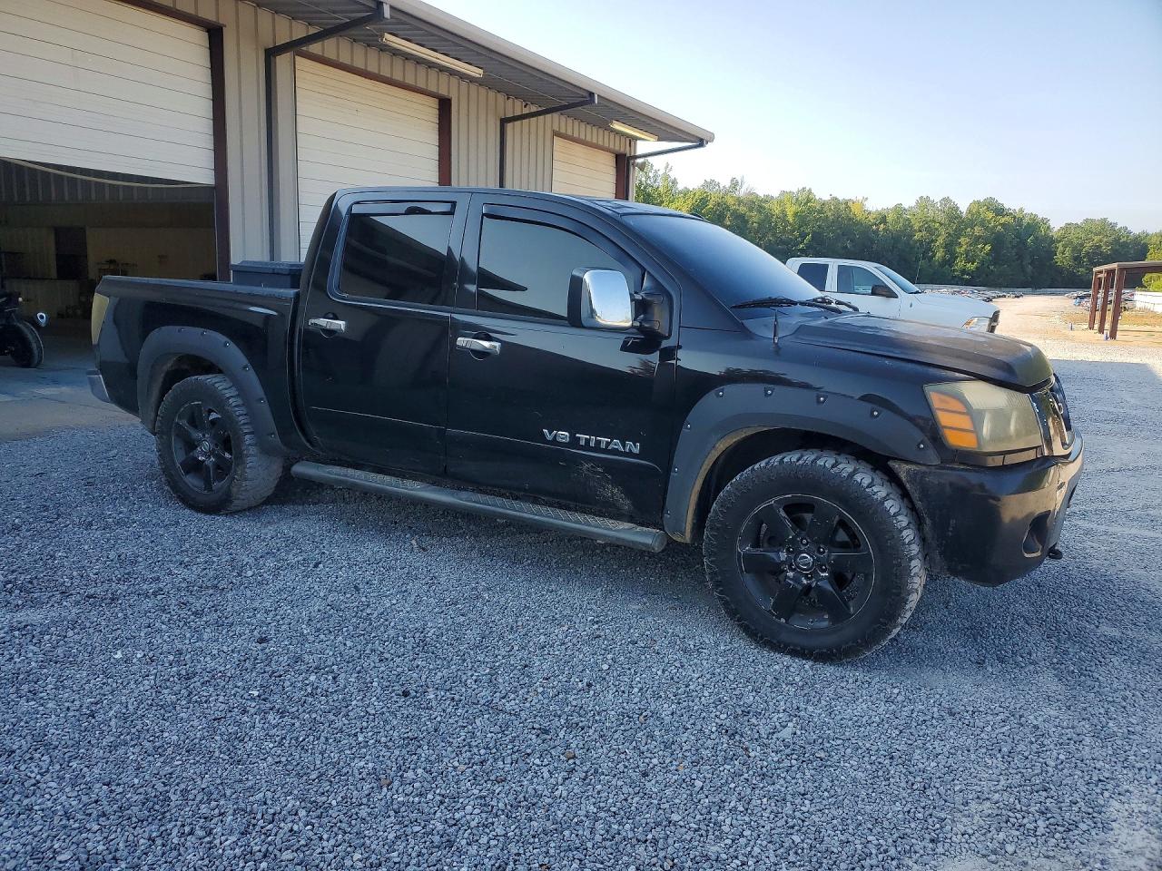 2010 Nissan Titan Se Black vin: 1N6BA0EC2AN316770