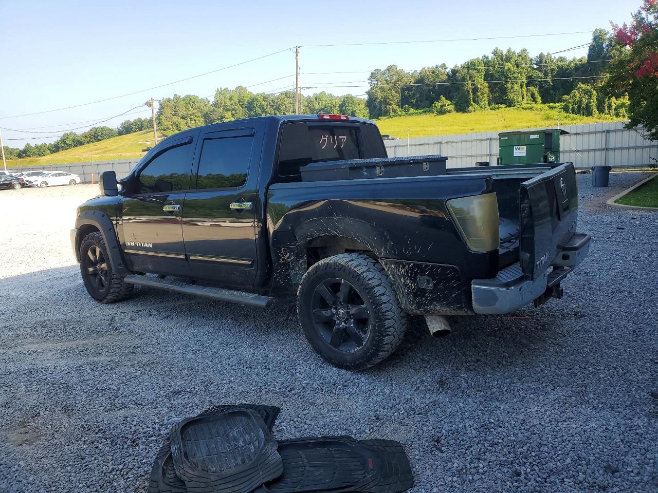 2010 Nissan Titan Se Black vin: 1N6BA0EC2AN316770