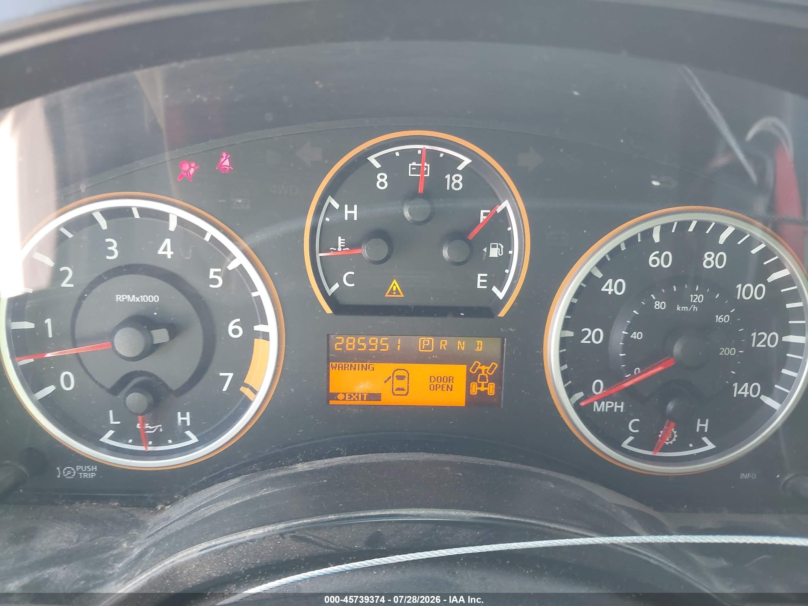 2010 Nissan Titan Se White vin: 1N6BA0EC2AN319927