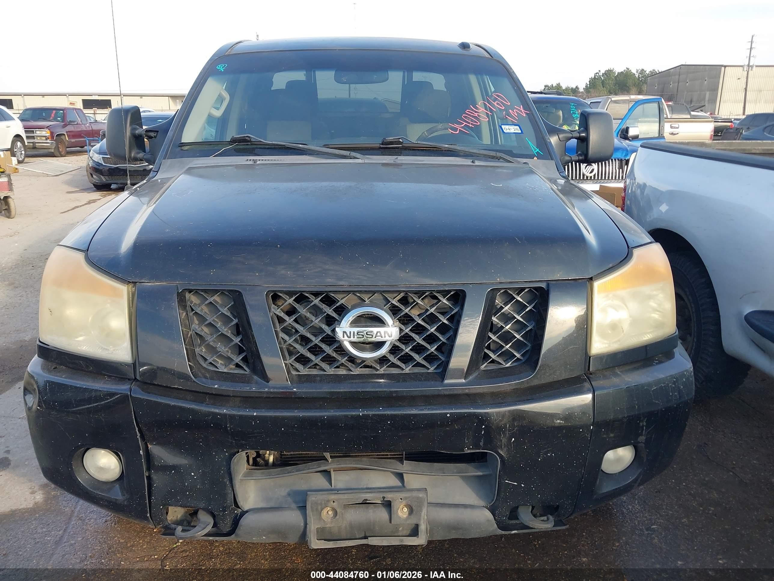 2012 Nissan Titan Pro-4x Black vin: 1N6BA0EC2CN318568