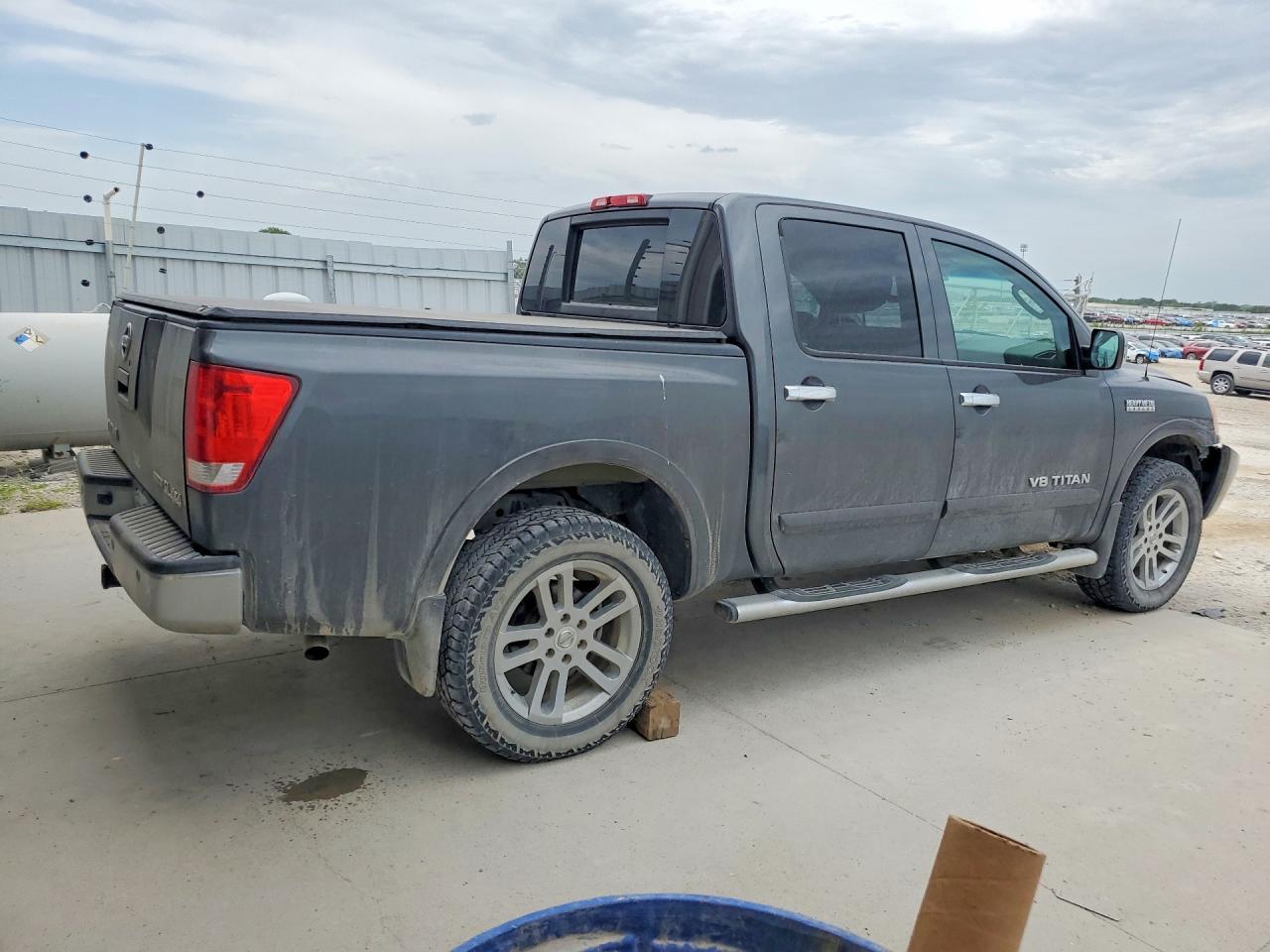2011 Nissan Titan Sv Gray vin: 1N6BA0EC3BN313085