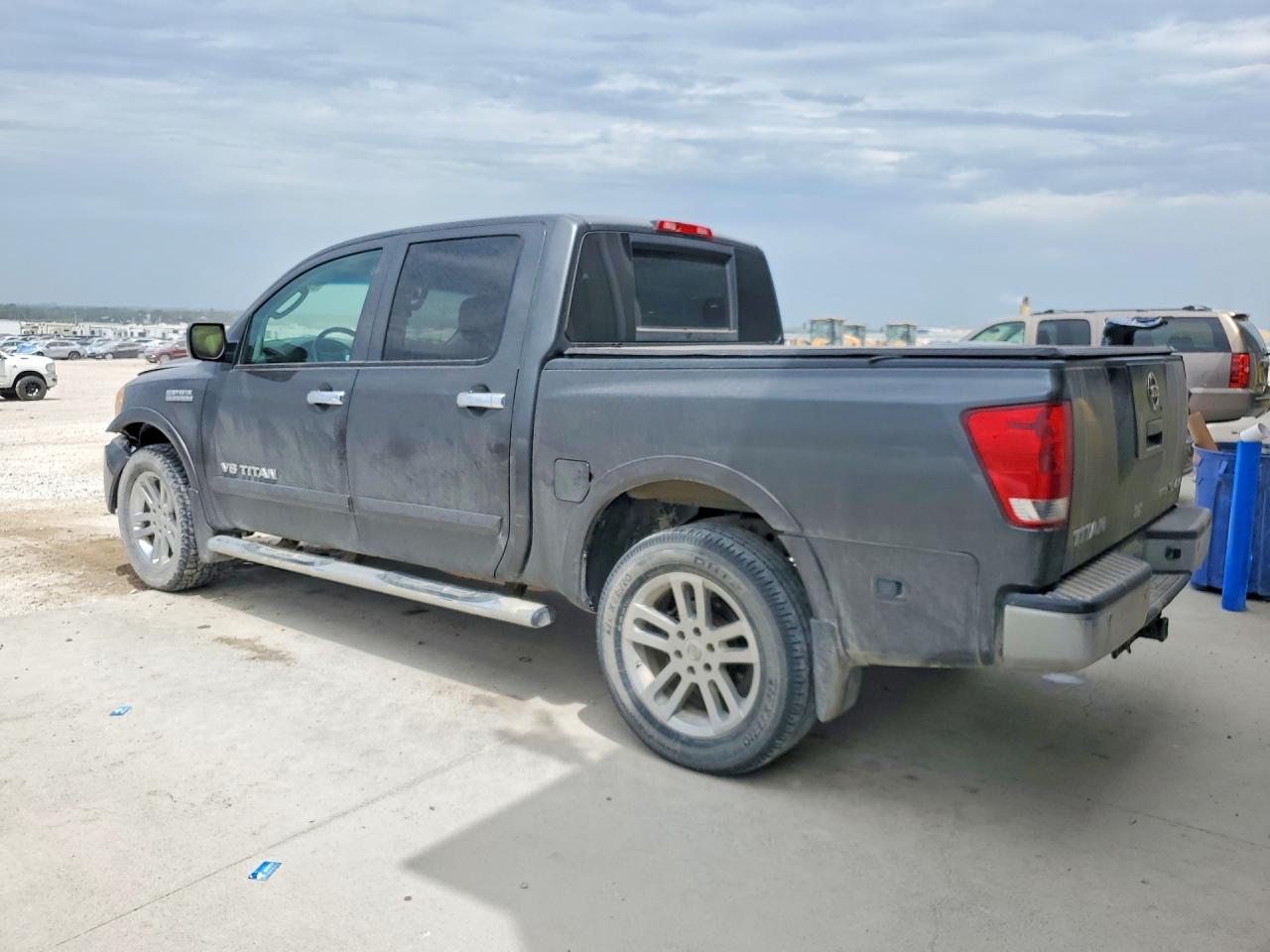 2011 Nissan Titan Sv Gray vin: 1N6BA0EC3BN313085